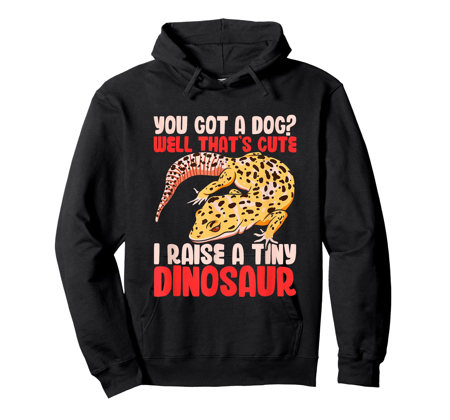 Leopard Gecko Reptile Lizard Funny I Raise A Tiny Dinosaur T-Shirt