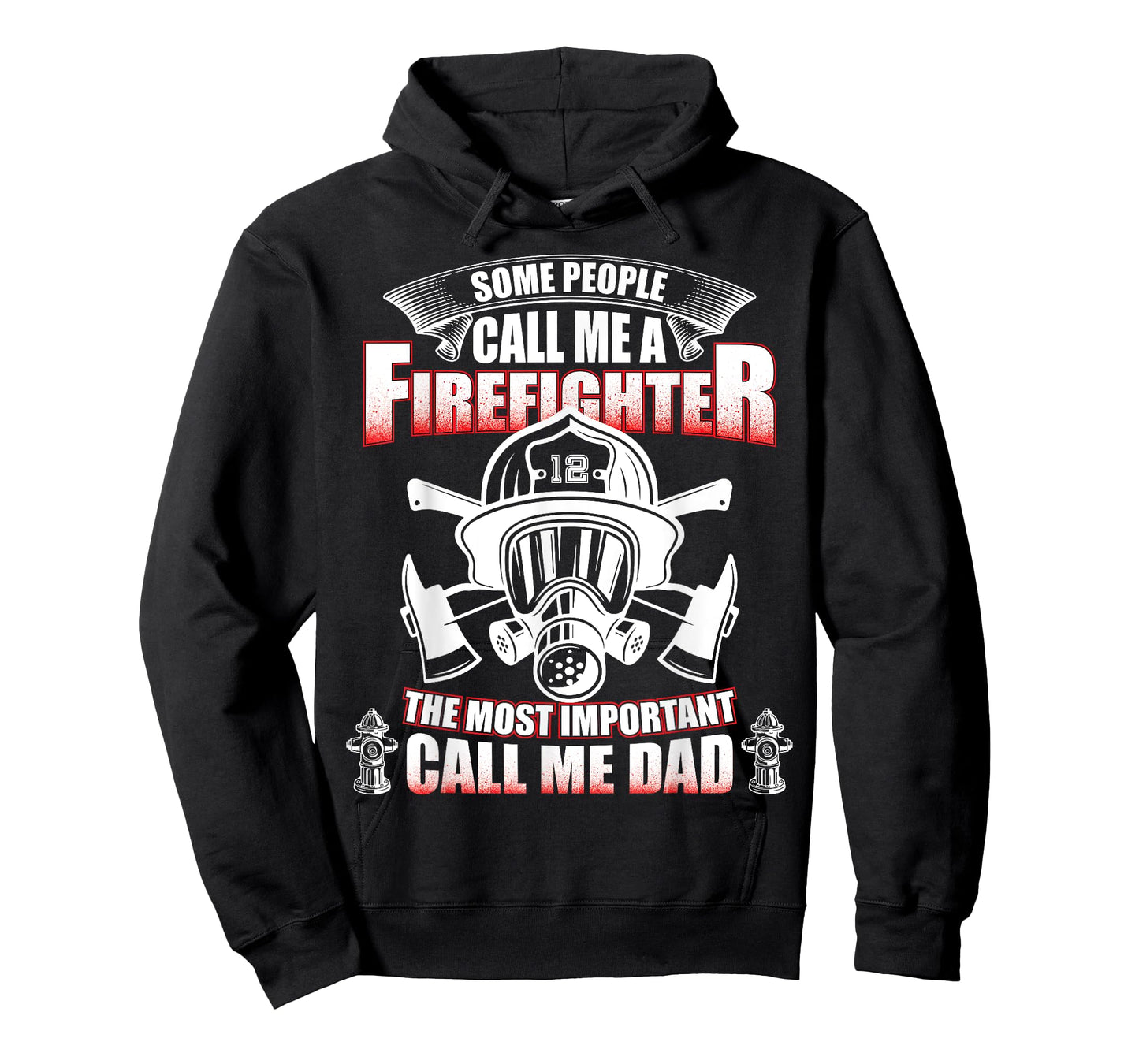 Fathers Day Gift for Firefighter Dad - Fireman T Shirt T-Shirt