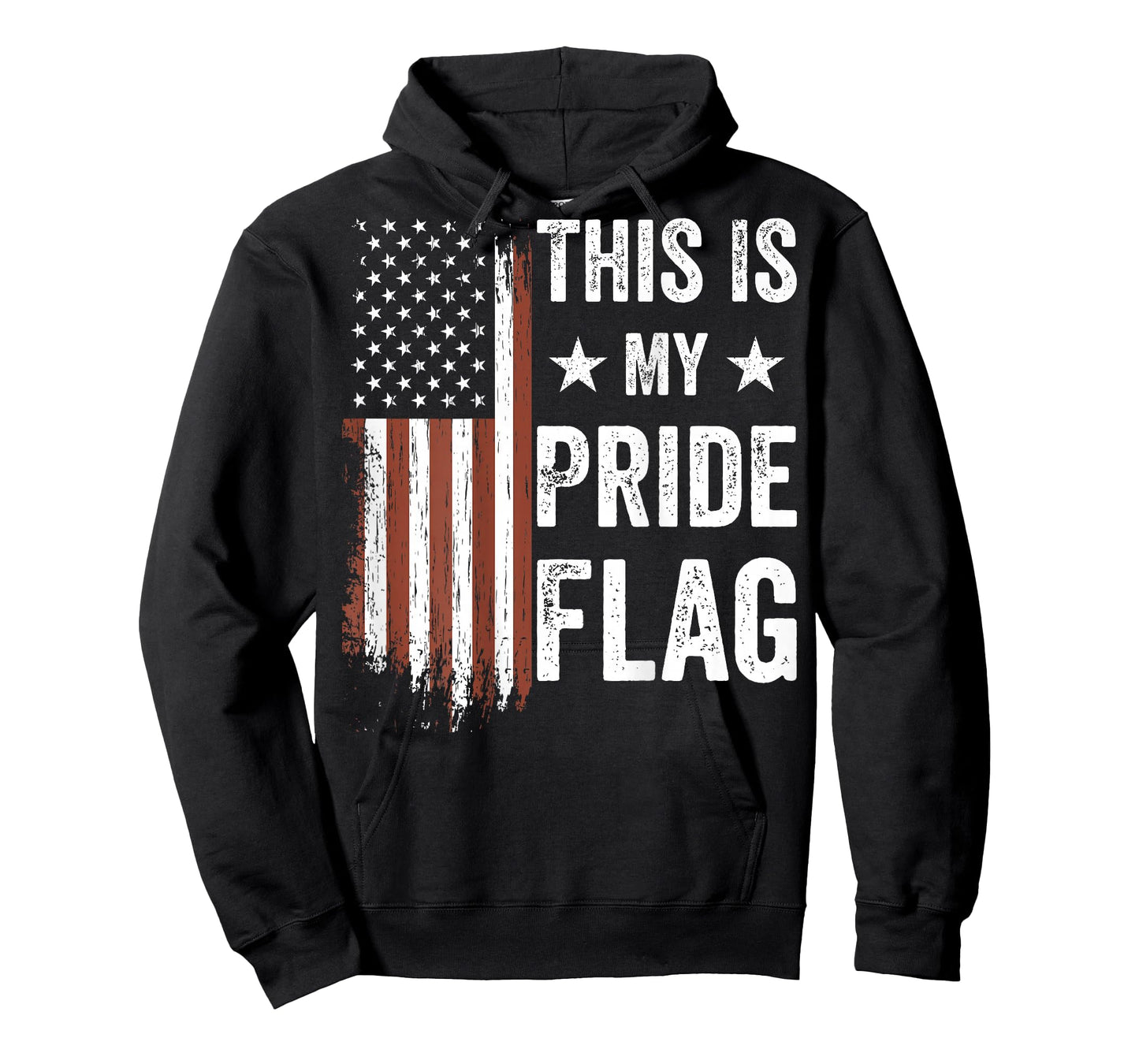 This Is My Pride Flag American Patriotic 4th Of July (back) T-Shirt