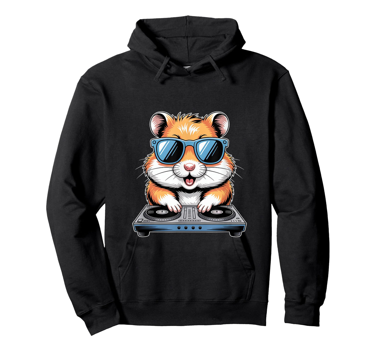 Dj Hamster Funny Vibes with Cool Shades T-Shirt