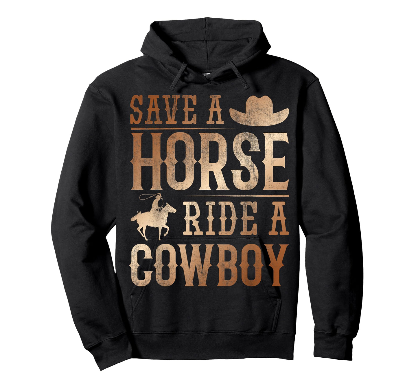 Save A Horse Ride A Cowboy Rodeo Cowboy T-Shirt