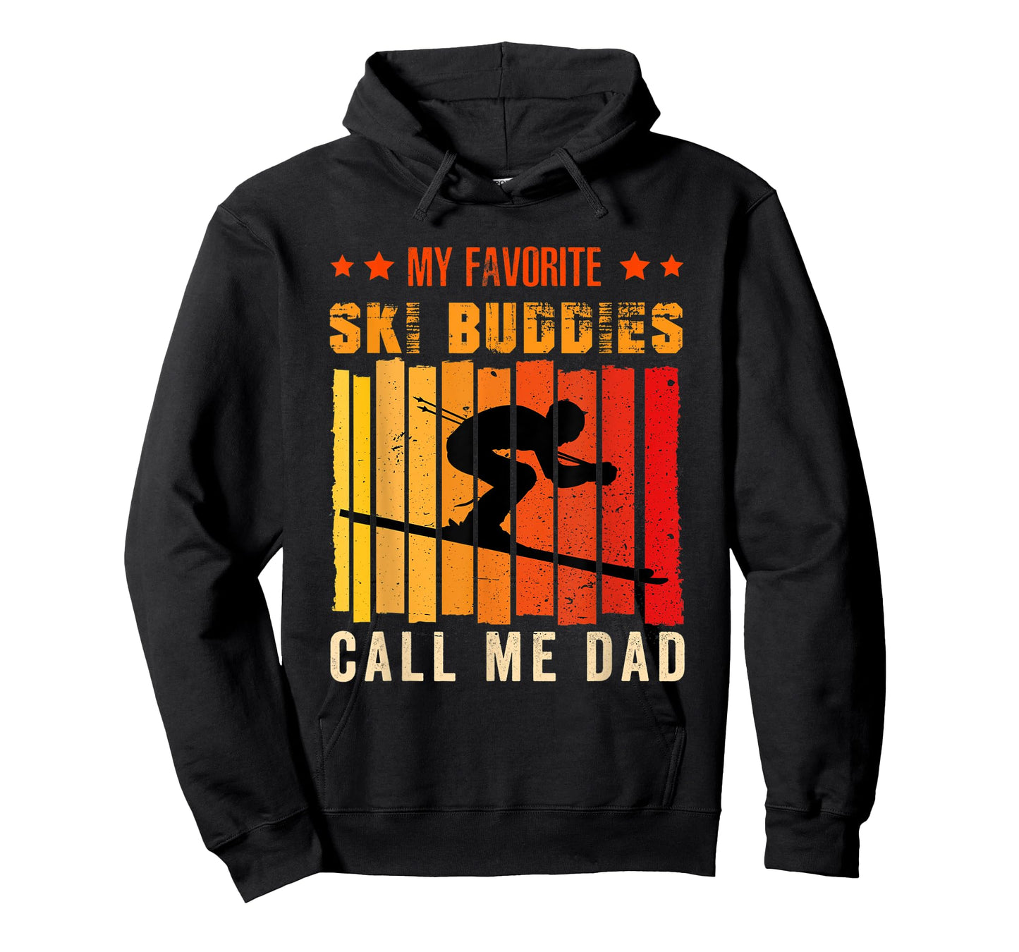 My Favorite Ski Buddies Call Me Dad Skiing for Ski Lovers T-Shirt