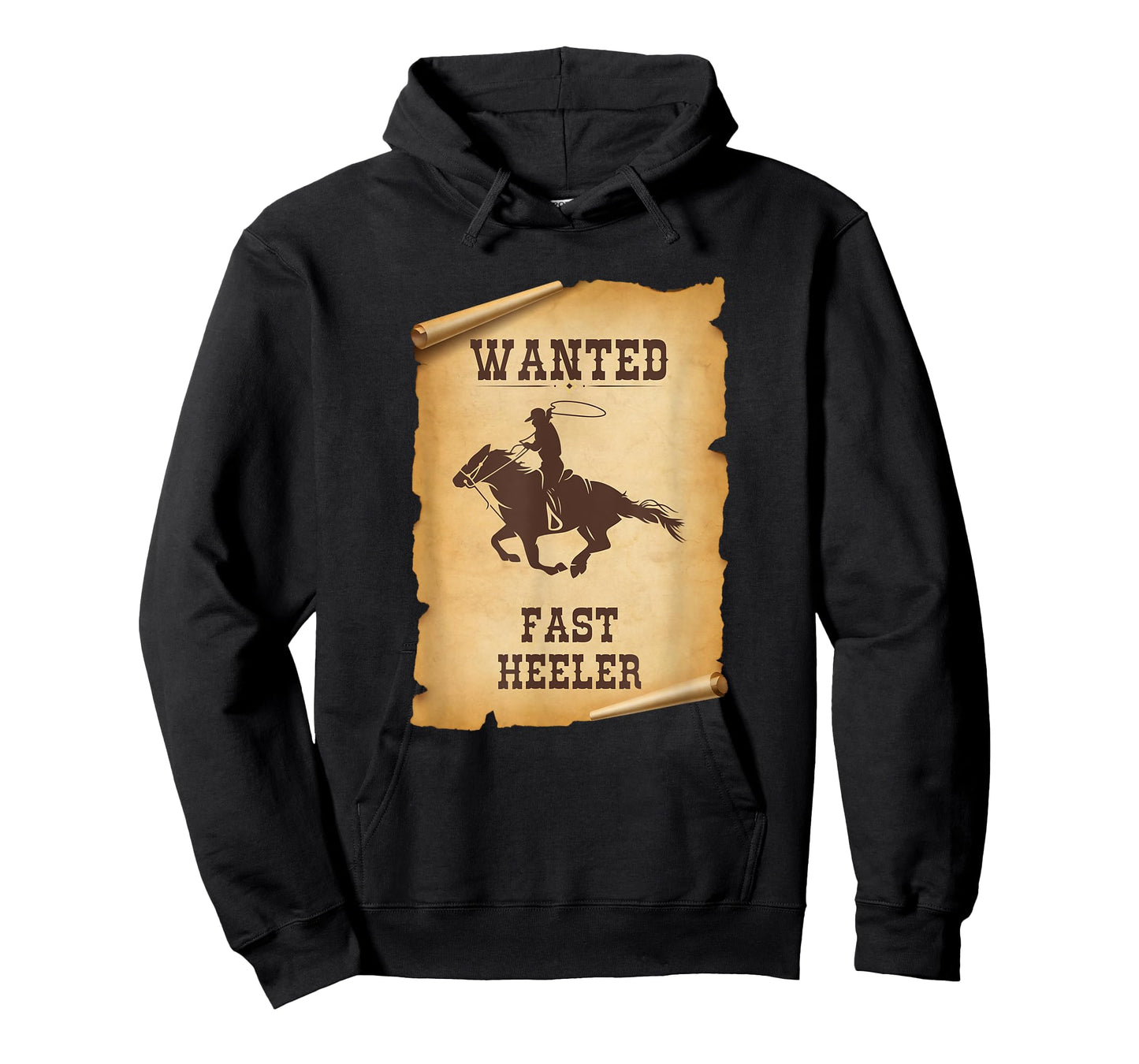 WANTED FAST HEELER, Team roping, heeling, header, roper T-Shirt