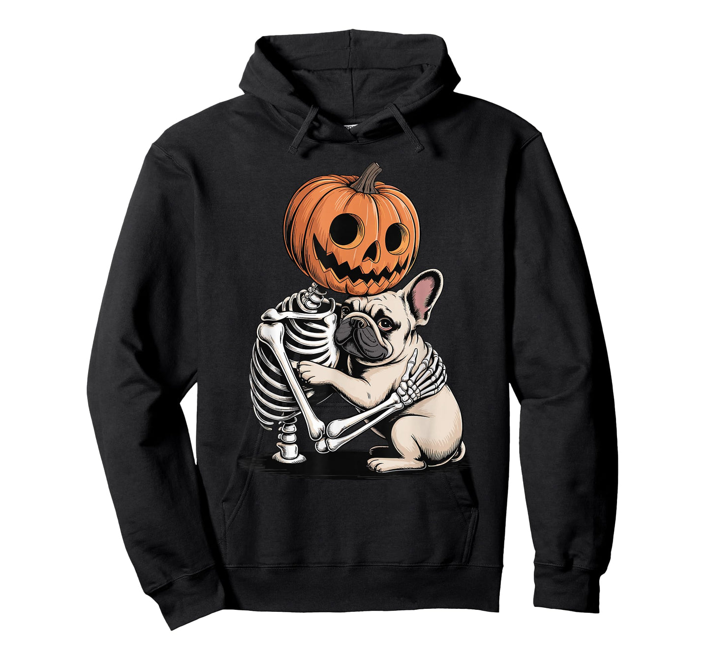 Halloween Skeleton French Bulldog Frenchie T-Shirt