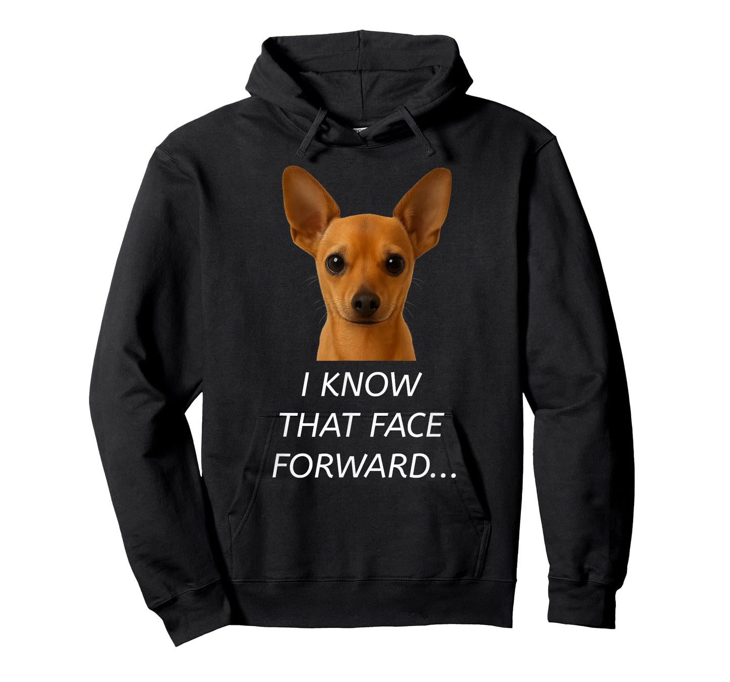 I Know That Face Forward and Backward Funny Chiweenie T-Shirt