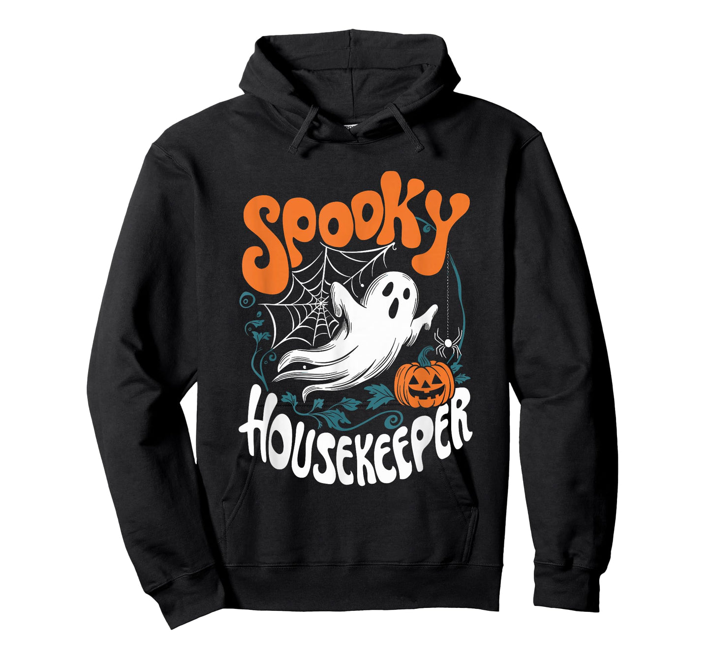 Spooky Housekeeper Appreciation Cleaning Lover Housekeeping T-Shirt