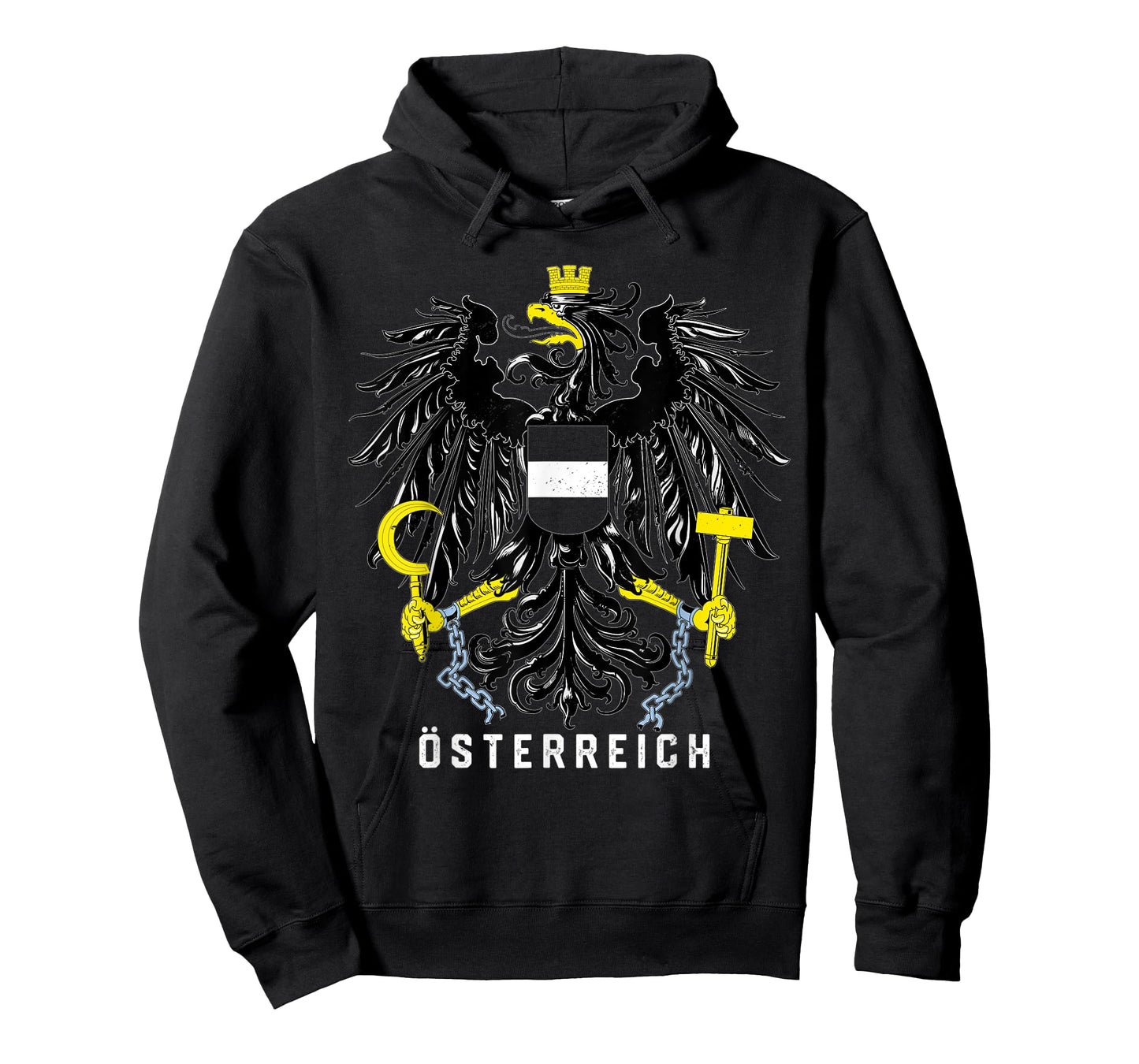 Austria Flag Eagle Österreich Vintage T-Shirt