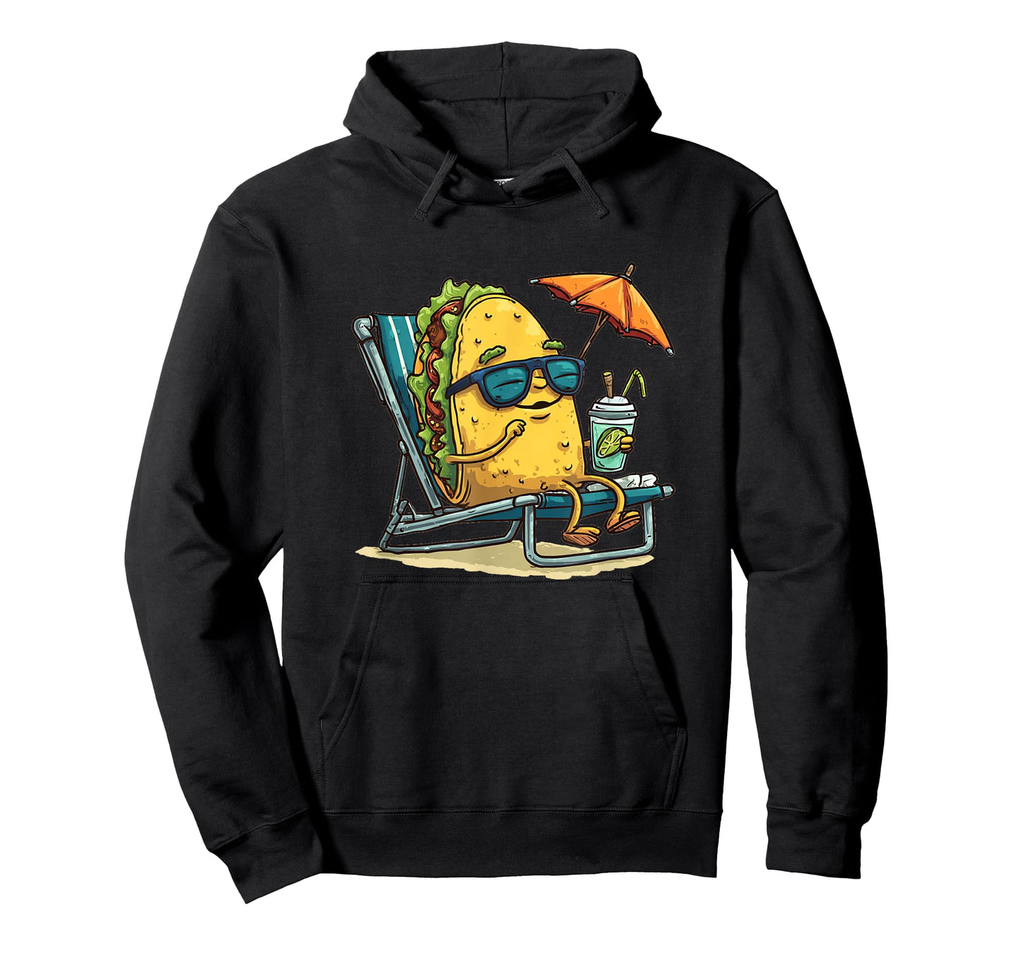 Happy Taco Holiday for Vacation and Sunglasses Lovers T-Shirt