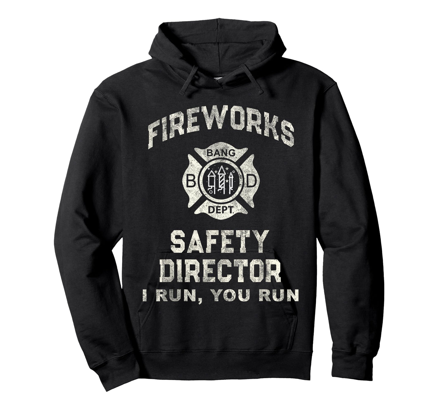 Funny Fireworks Safety Director New Year Eve Pyro Boom Squad T-Shirt