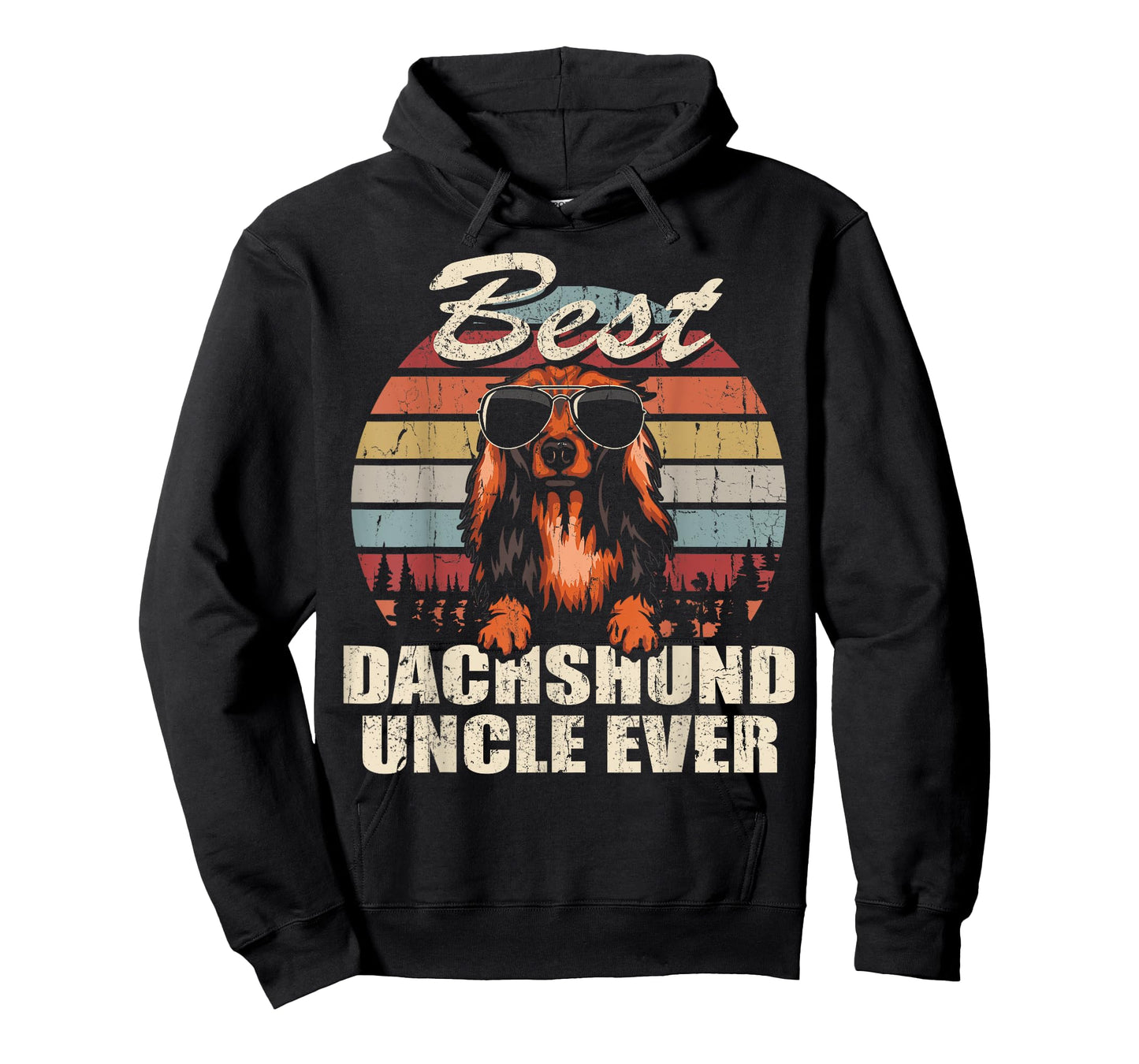 Best Dachshund Uncle Ever Funny Gift Father's Day For T-Shirt
