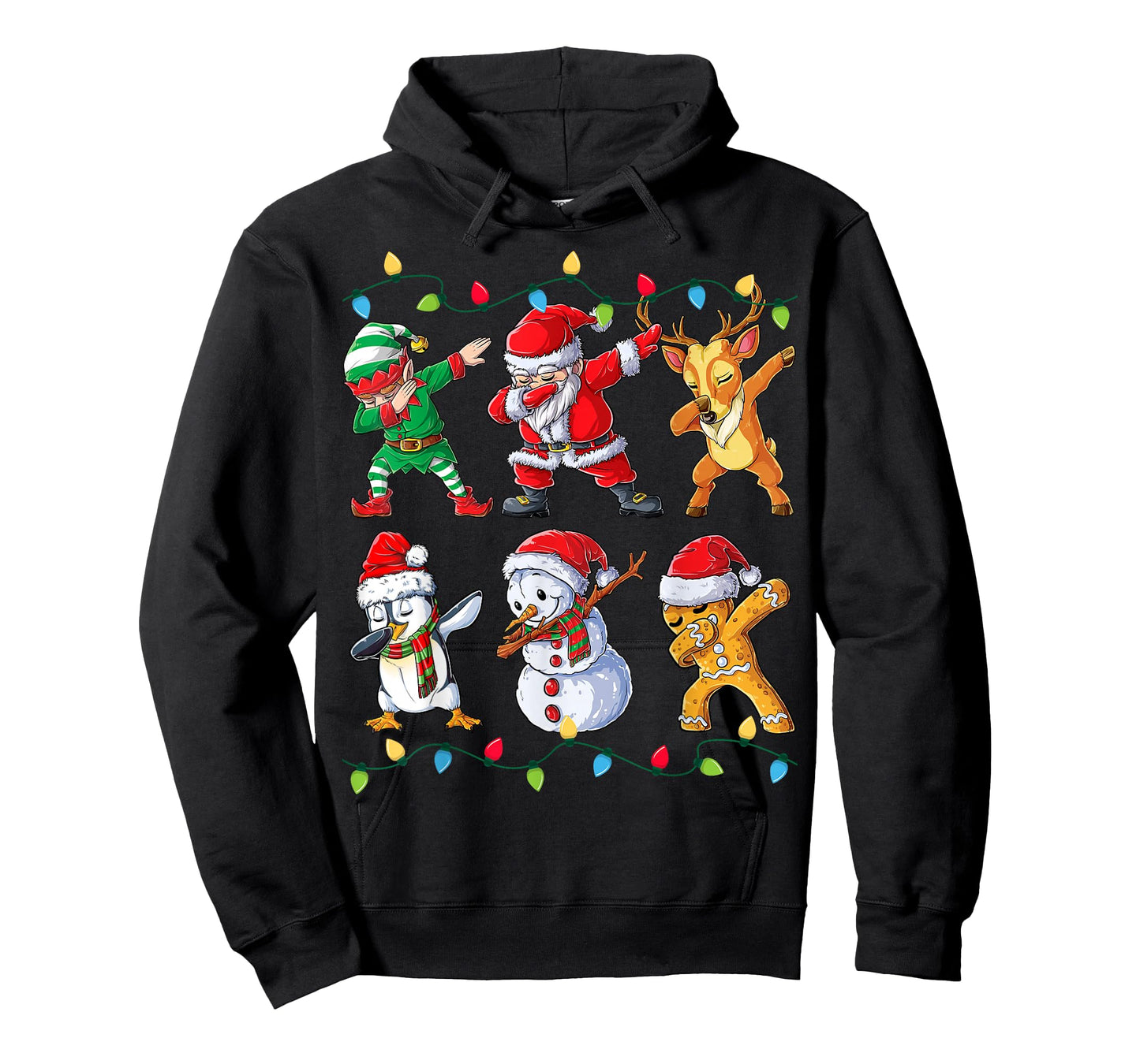 Dabbing Santa Elf Friends Christmas Boys Girls Men Xmas Dab T-Shirt