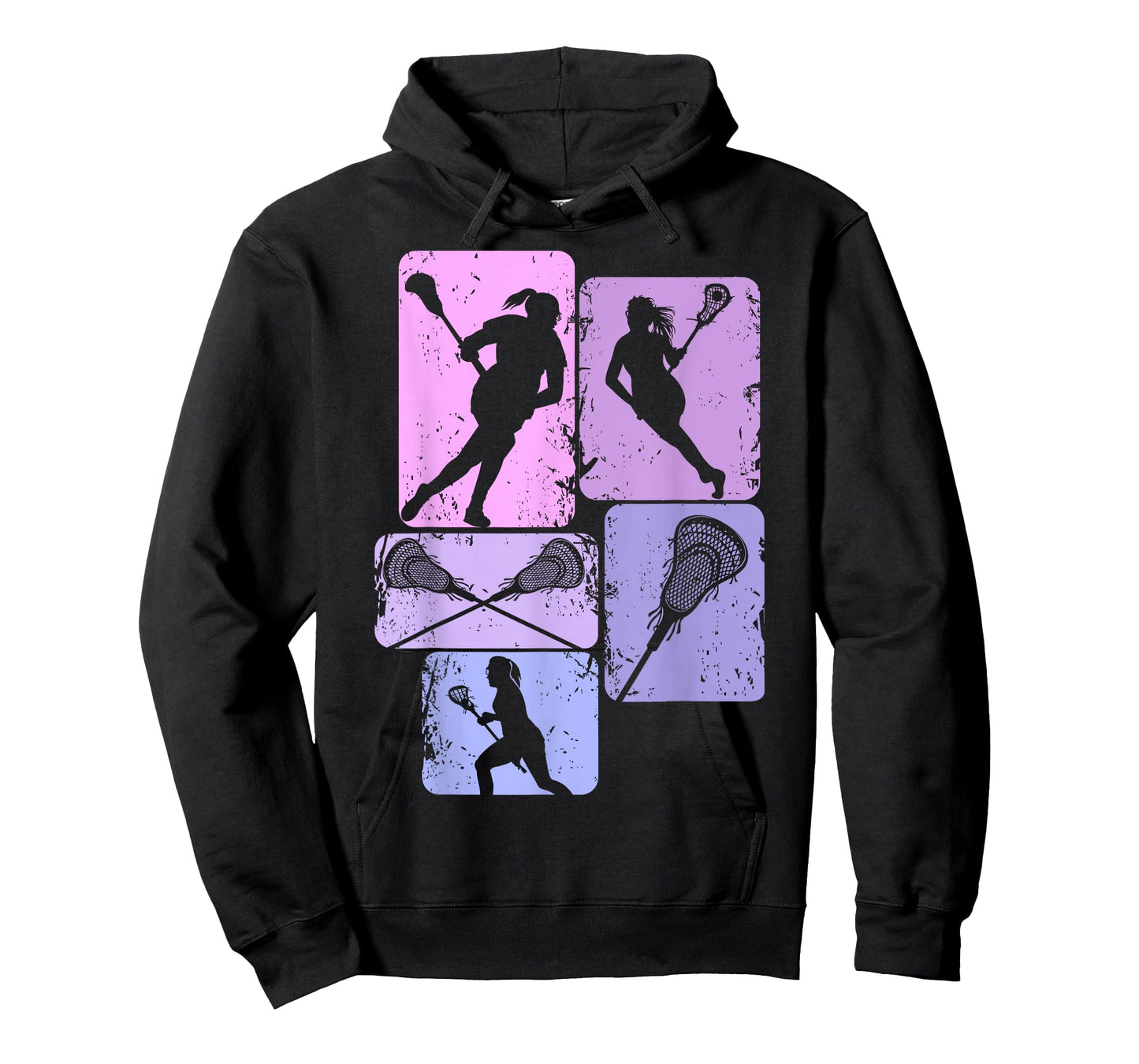 Lacrosse Girls Women Youth Kids T-Shirt