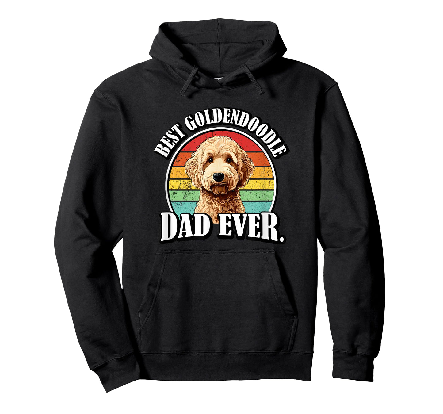 Funny Retro Vintage Mens Dad Goldendoodle Doodle Lover T-Shirt