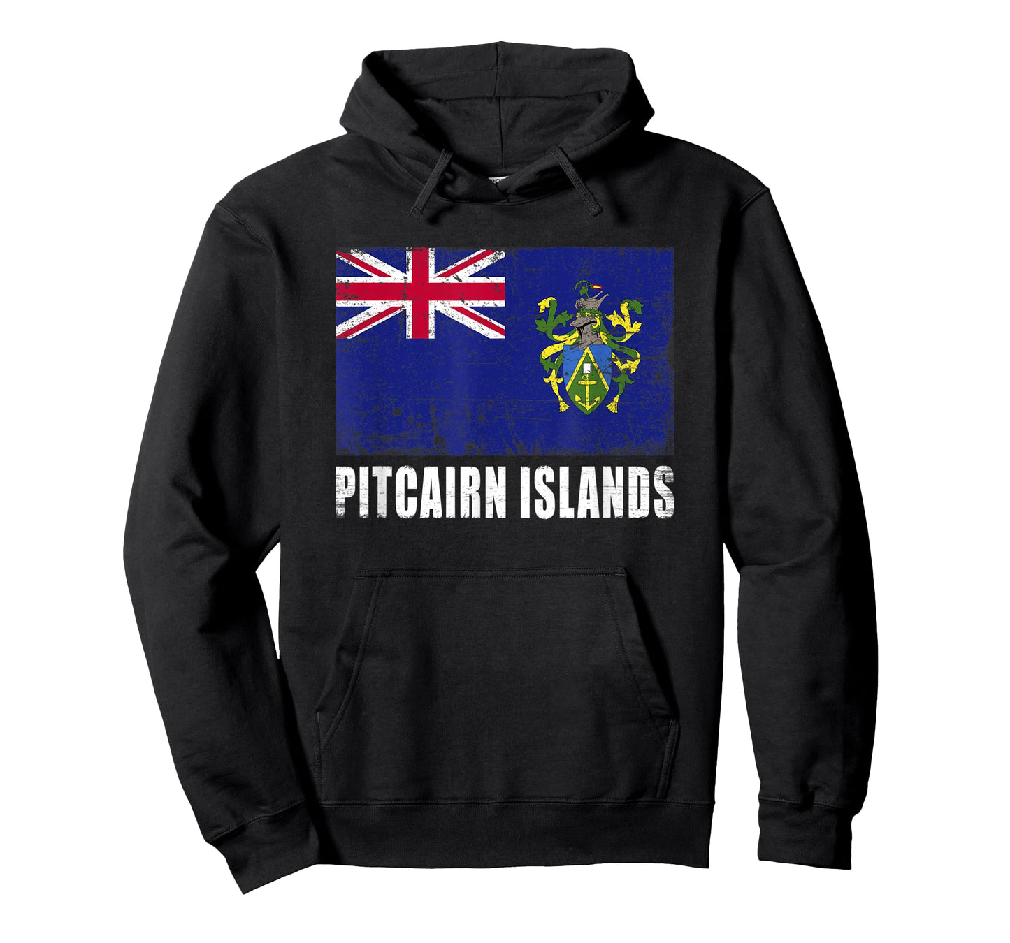 Pitcairn Islands Flag Grunge Country Flag Pitcairn Islands T-Shirt