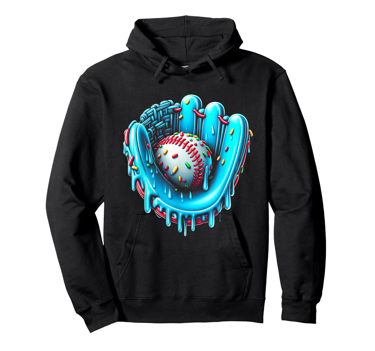 Ice Cream Drip Baseball Bat With SprinklesDrip Cone Glove T-Shirt