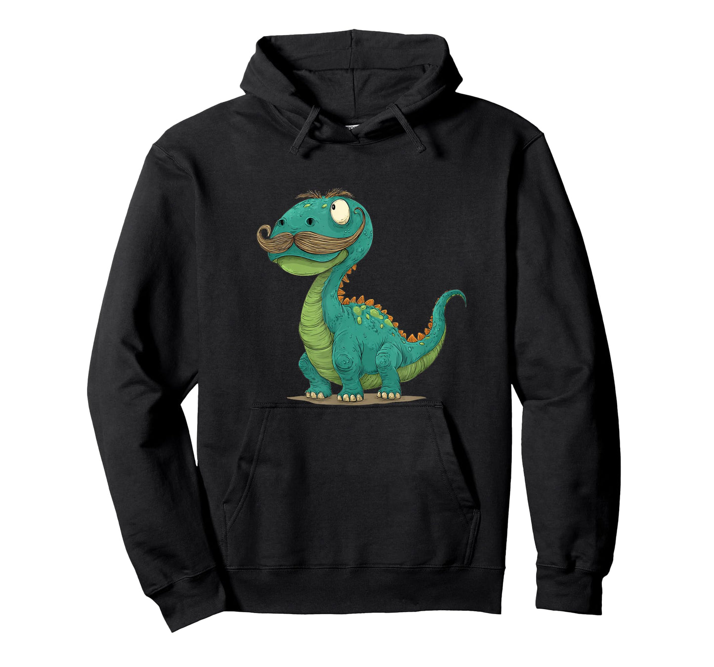 Nice Dinosaur Look with Beard for Boys and Girls T-Shirt