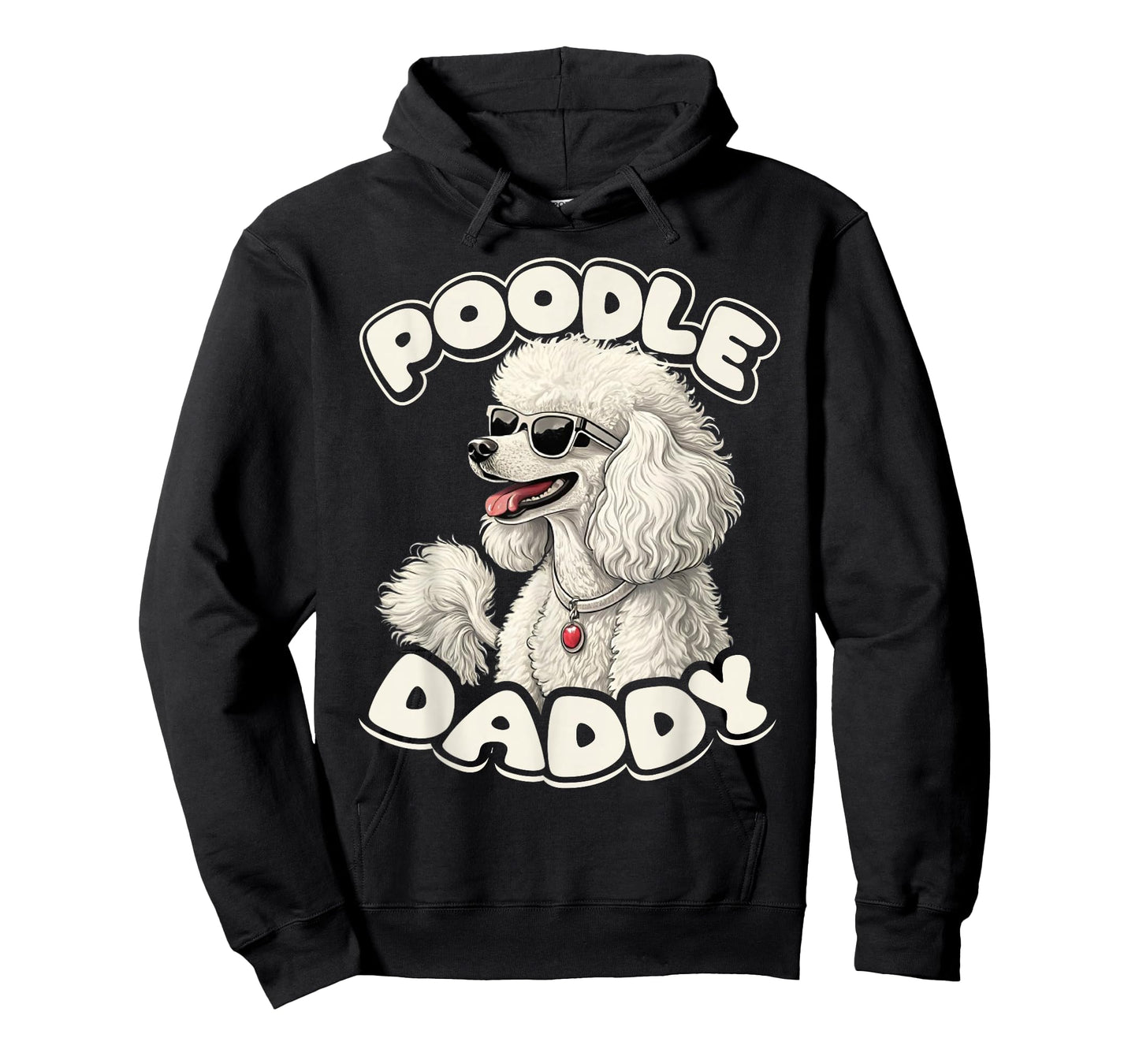 Poodle Daddy Dog Lover Standard Poodle Breed T-Shirt