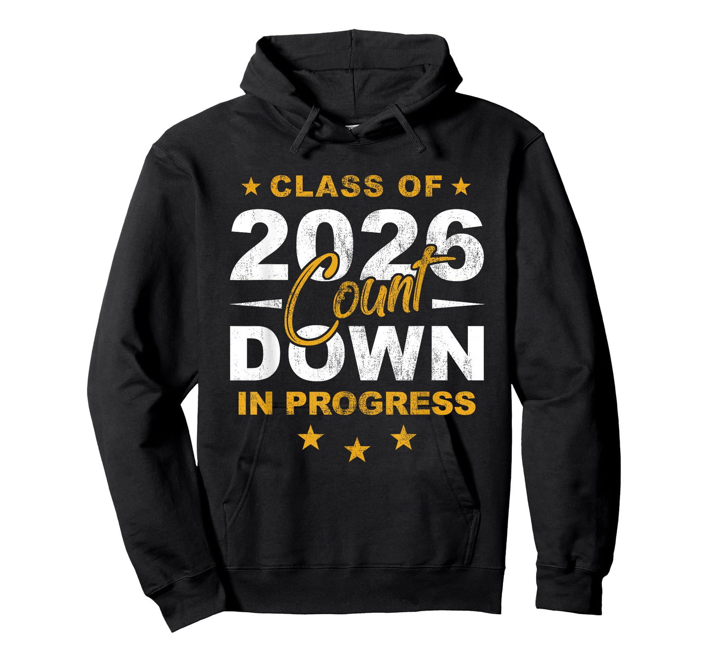 Class Of 2026 Count Down Graduating Fun First Day Junior T-Shirt