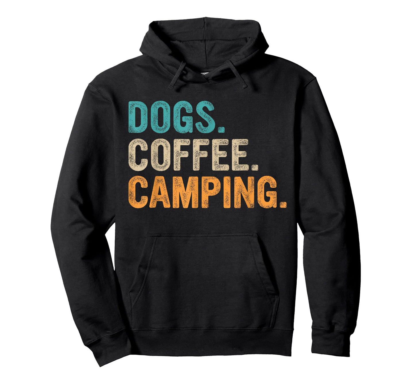 Dogs Coffee Camping T-Shirt