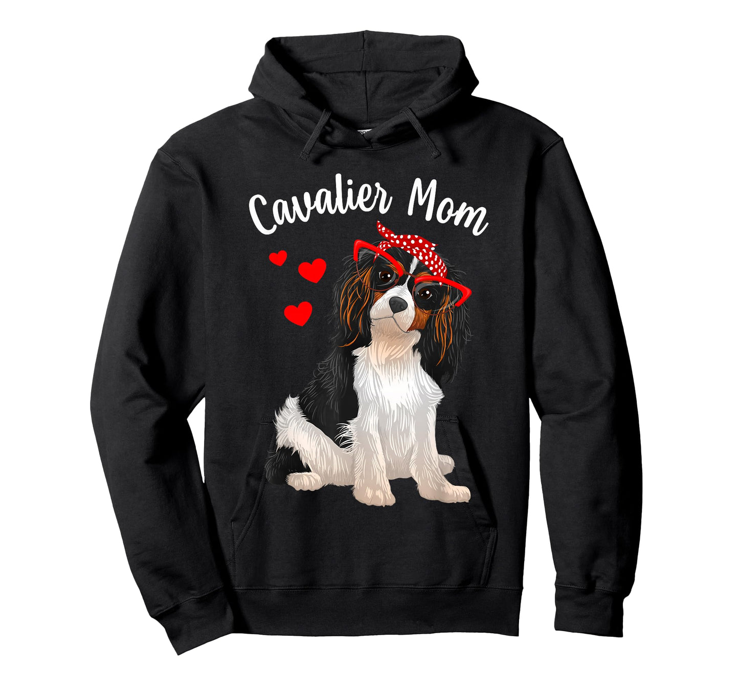 Cavalier King Charles Art for Women Mom Cavalier Spaniel T-Shirt