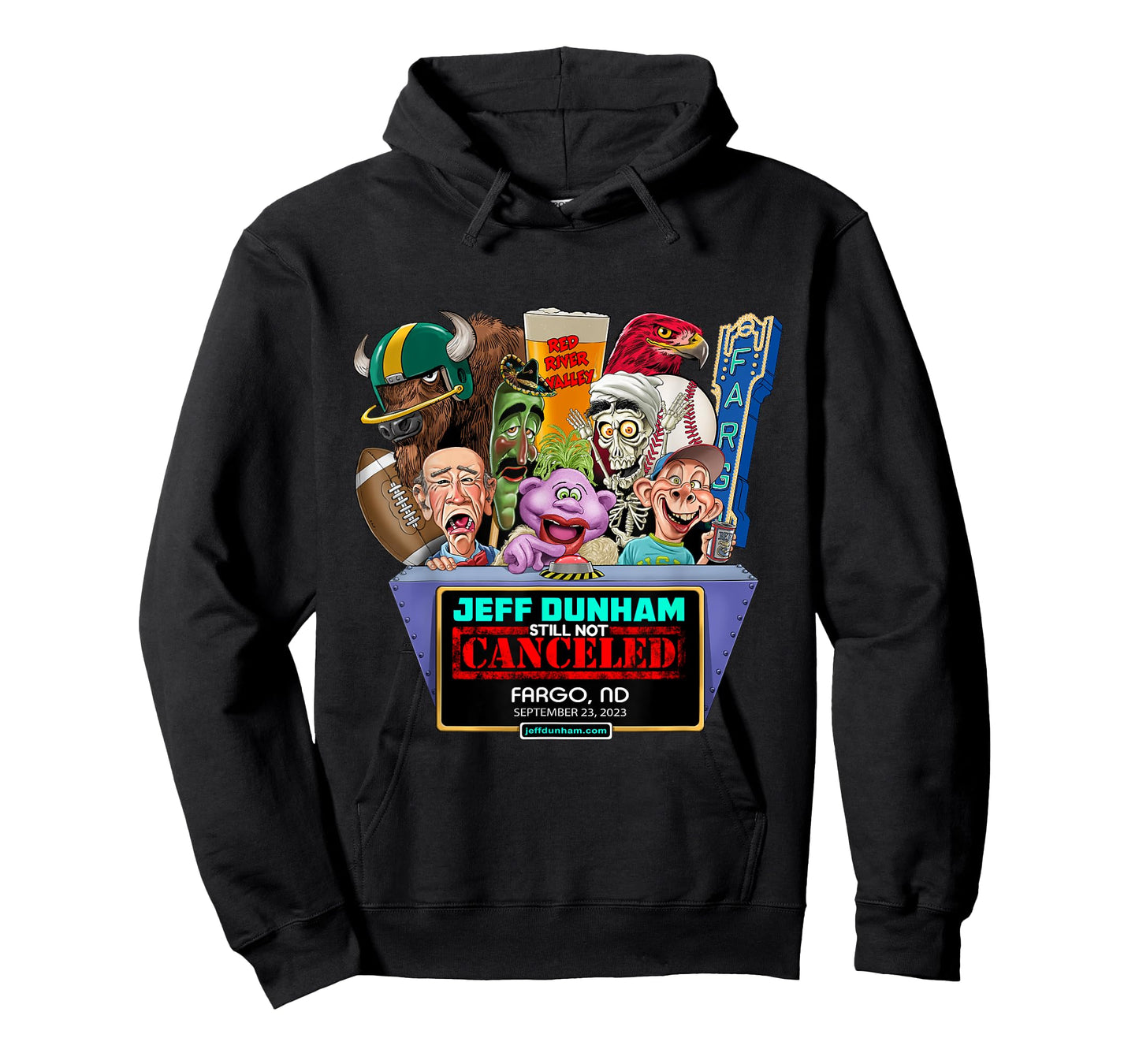 Jeff Dunham Fargo, ND (2023) T-Shirt