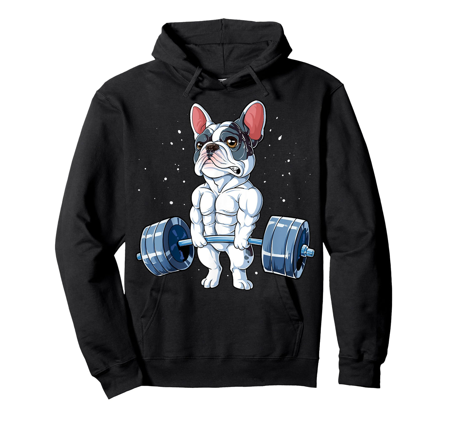 French Bulldog Weightlifting Funny Deadlift Men Fitness Gym T-Shirt