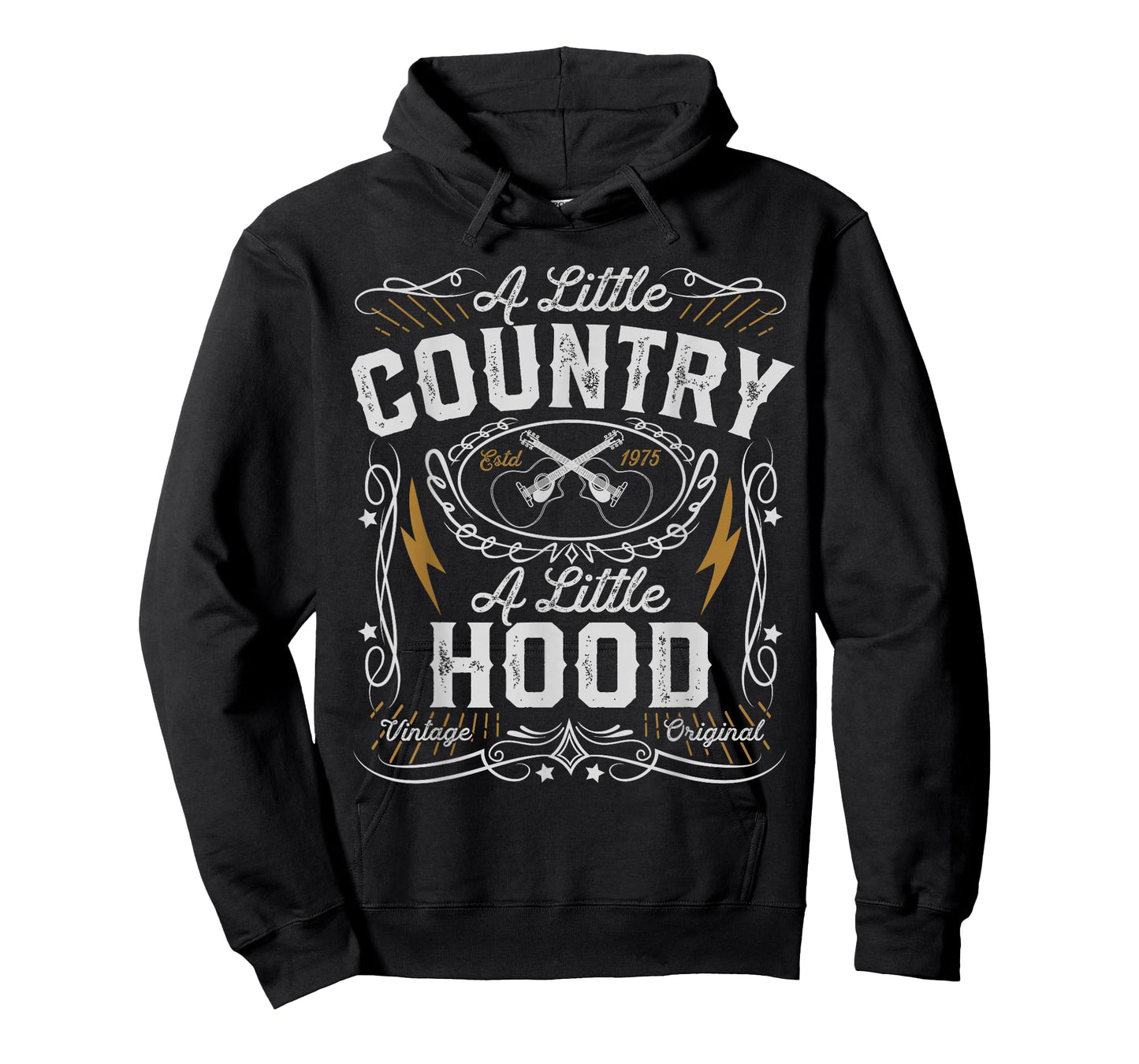 A Little Country A Little Hood Hip Hop Rap Music Womens Gift T-Shirt