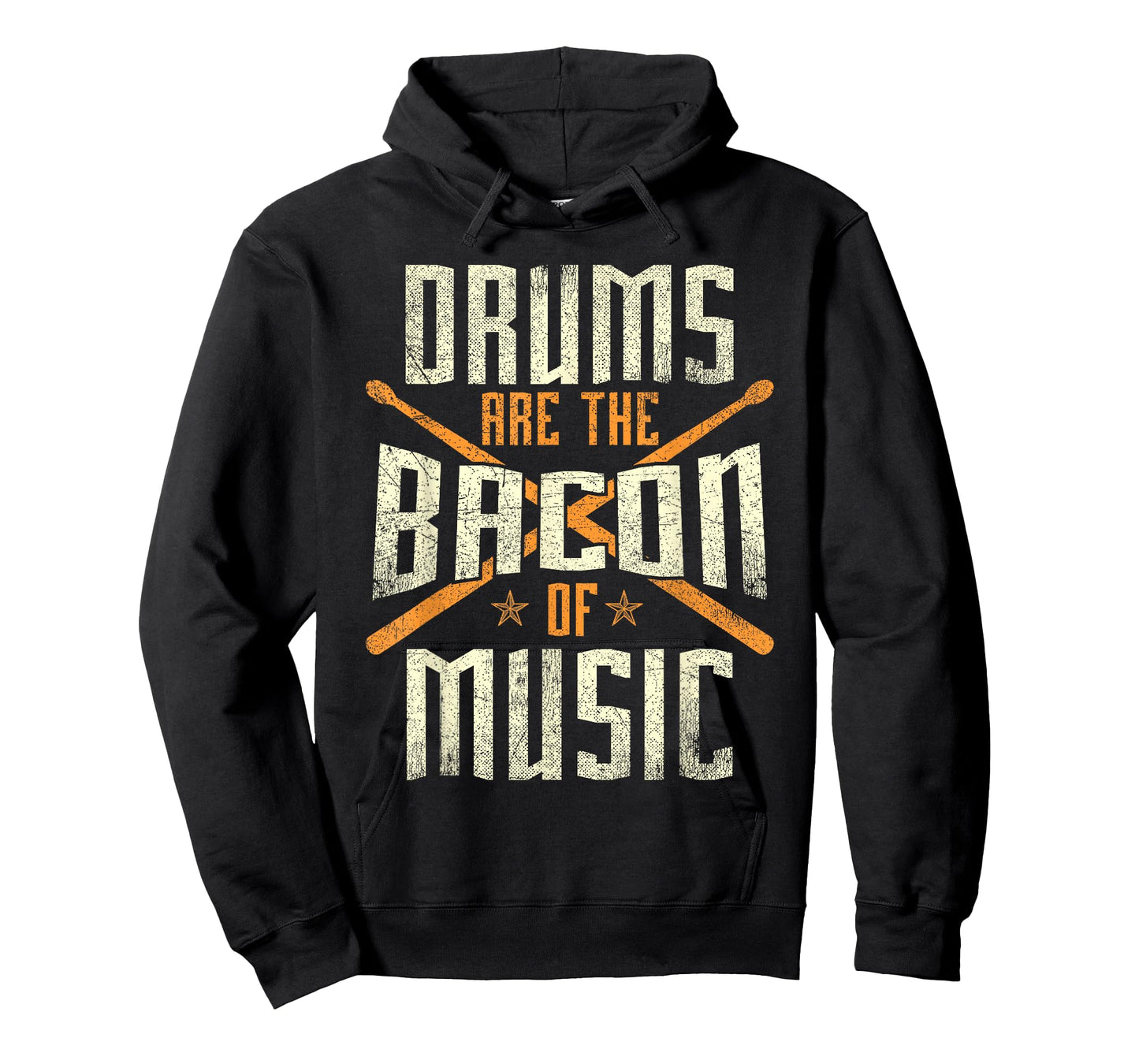 Drums are The Bacon of Music - Drumming Drummer Music Lover T-Shirt