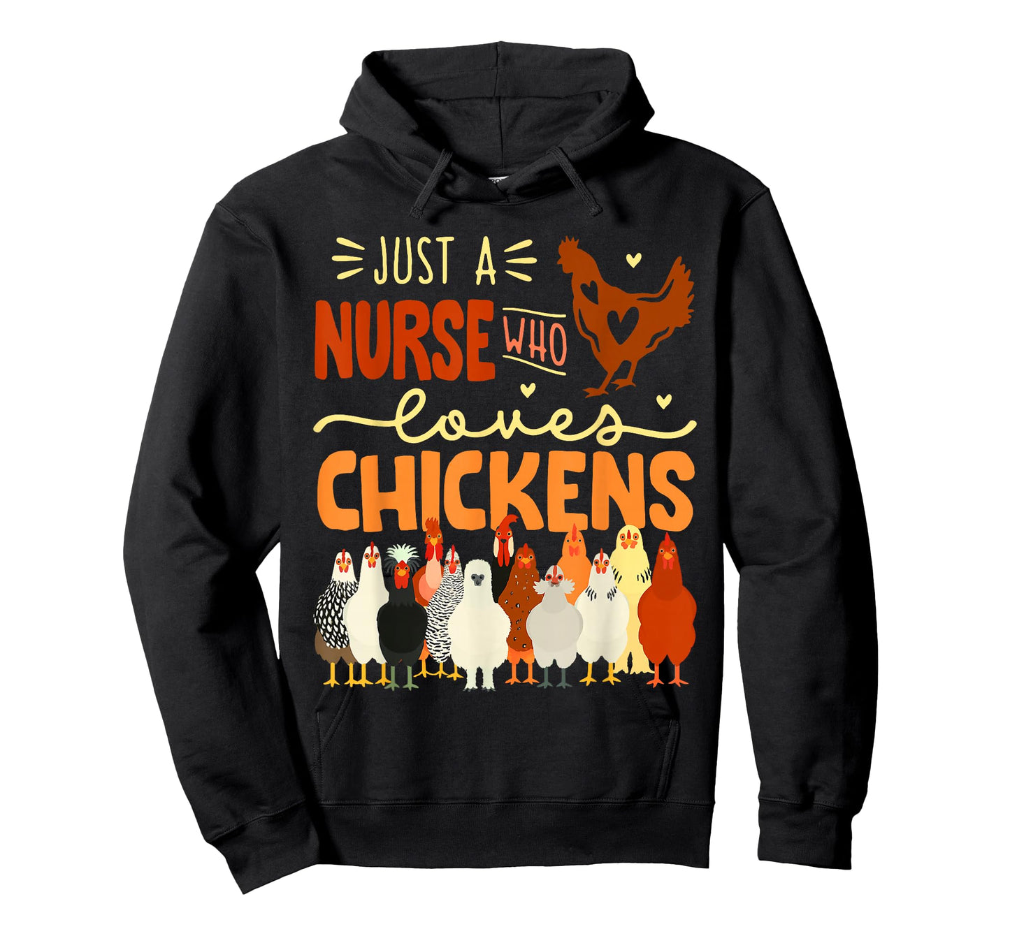 Just A Nurse Who Loves Chickens T-Shirt
