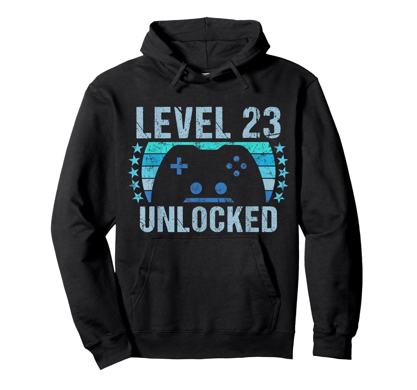 Gaming Vintage 23rd Birthday Gift 23 Year Old Boy Girl Gamer T-Shirt