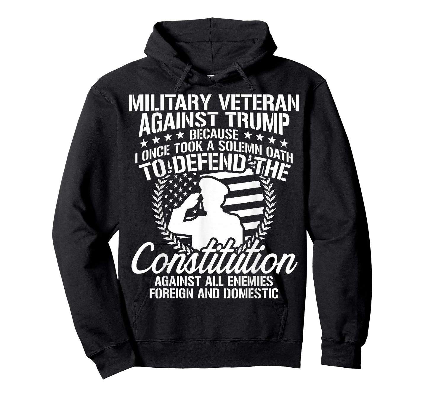 Military Veterans Against Trump 2020 USA Election T-Shirt