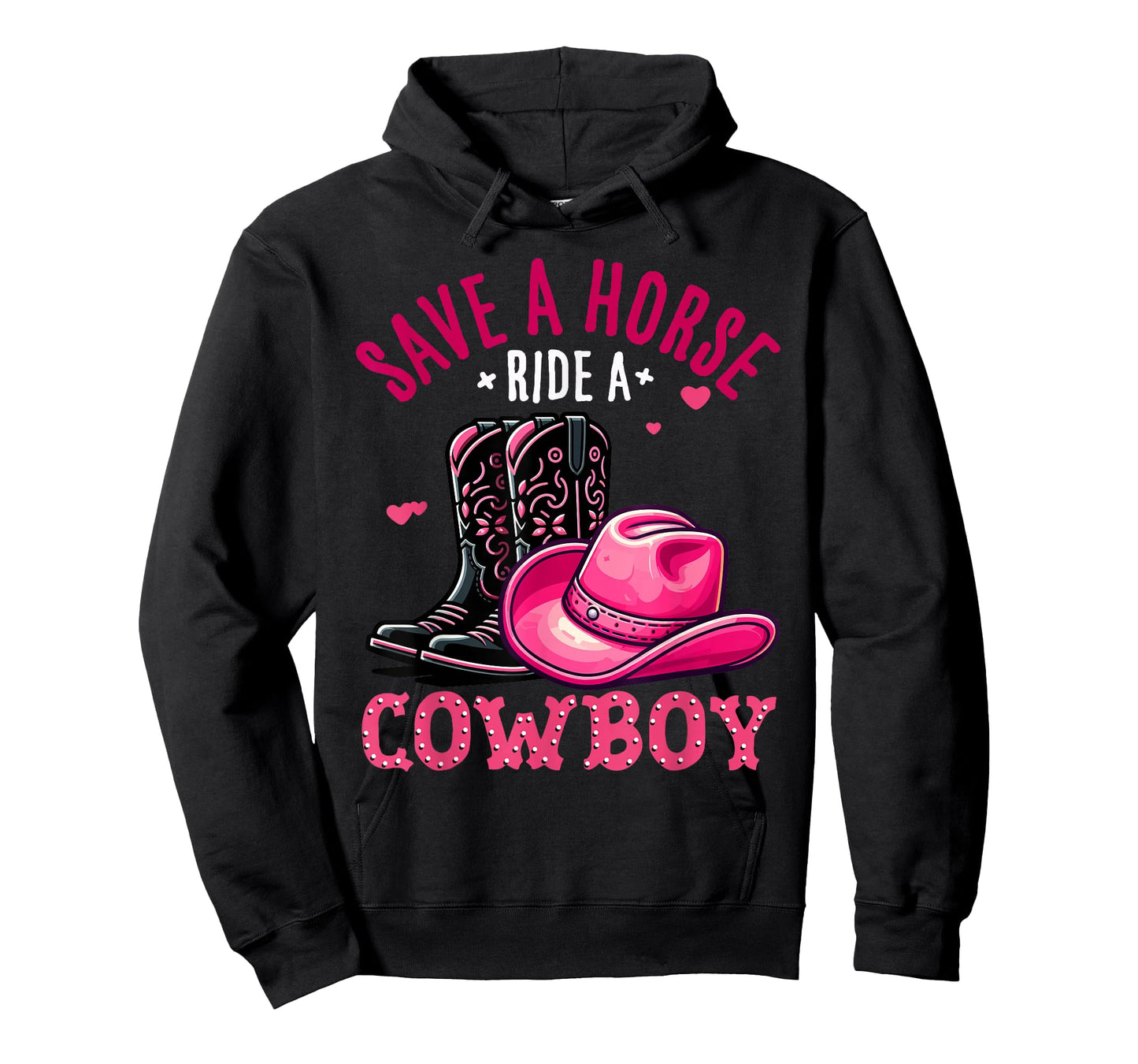 Save A Horse Ride A Cowboy Western Country Life Cowgirl T-Shirt