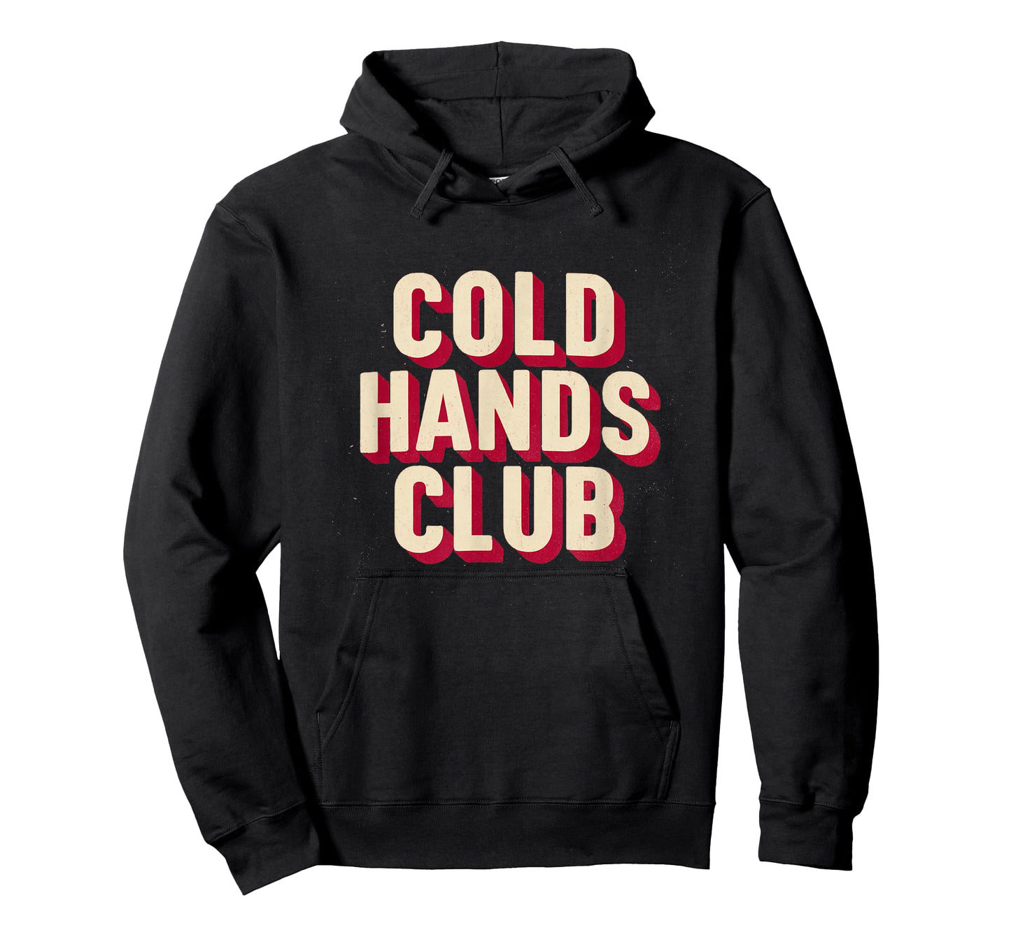 Funny Cold Hands Club Statement Costume T-Shirt