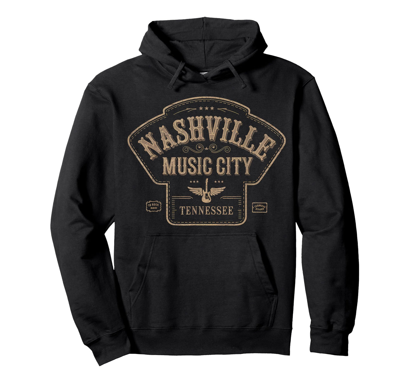 Nashville Music City Tshirt Women Men Tennessee Rock Country T-Shirt