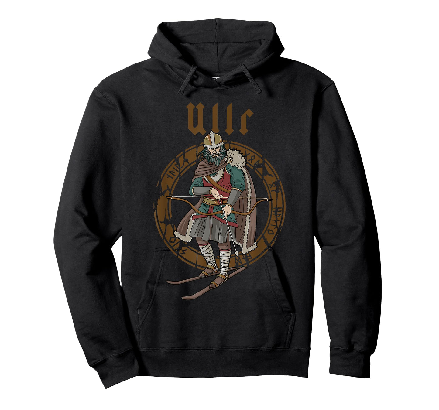 Ullr God Of Archery Norse Hunting Viking Ski T-Shirt