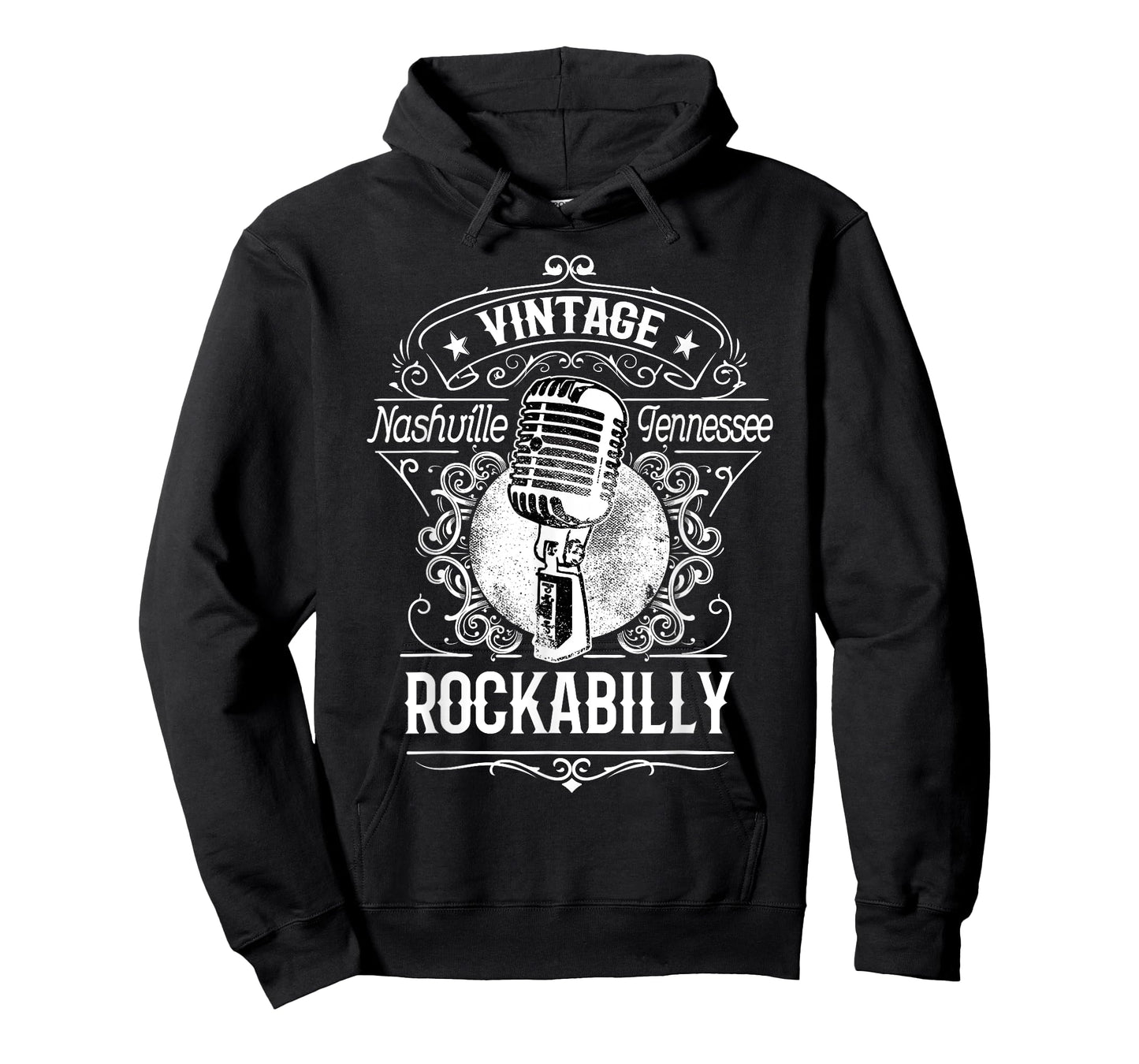 Rockabilly Greaser Vintage Nashville Tee Retro Tennessee T-Shirt
