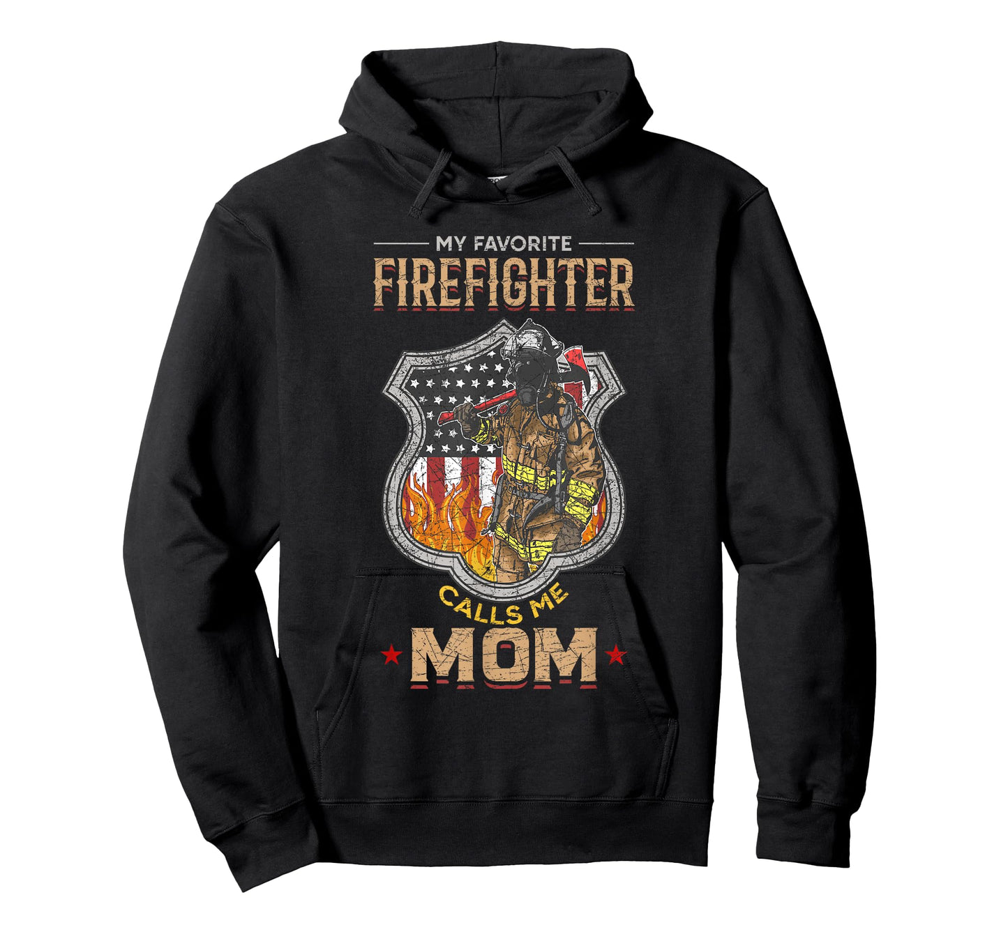 Mothers Day Firefighter Mom Gift Idea Fire Fighter T-Shirt