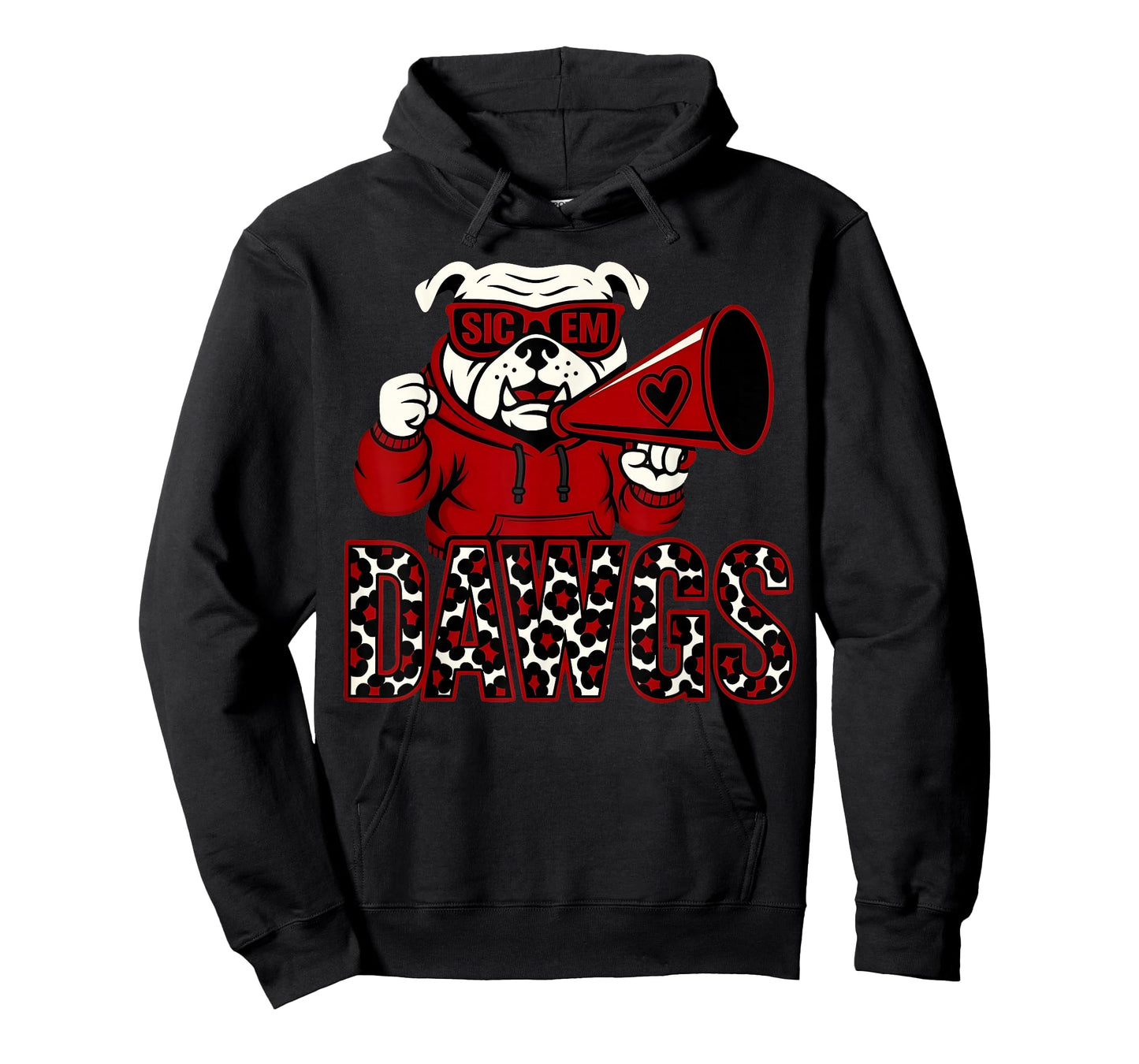 Retro Sic Em Cool Bulldog Name Dawgs Gift for Men Women Kids T-Shirt