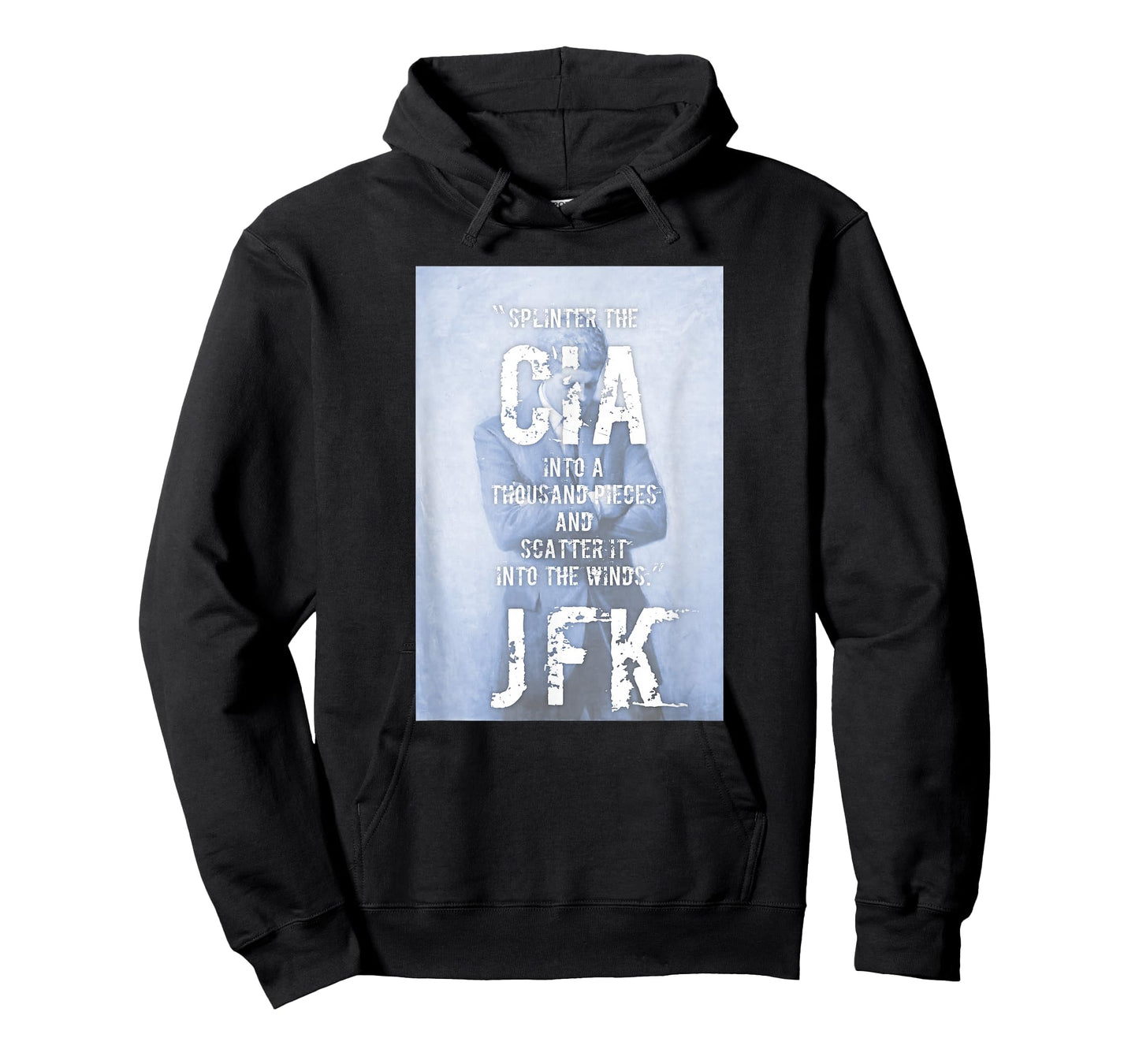 JFK Conspiracy Splinter The CIA Scatter It Into The Wind Tee T-Shirt