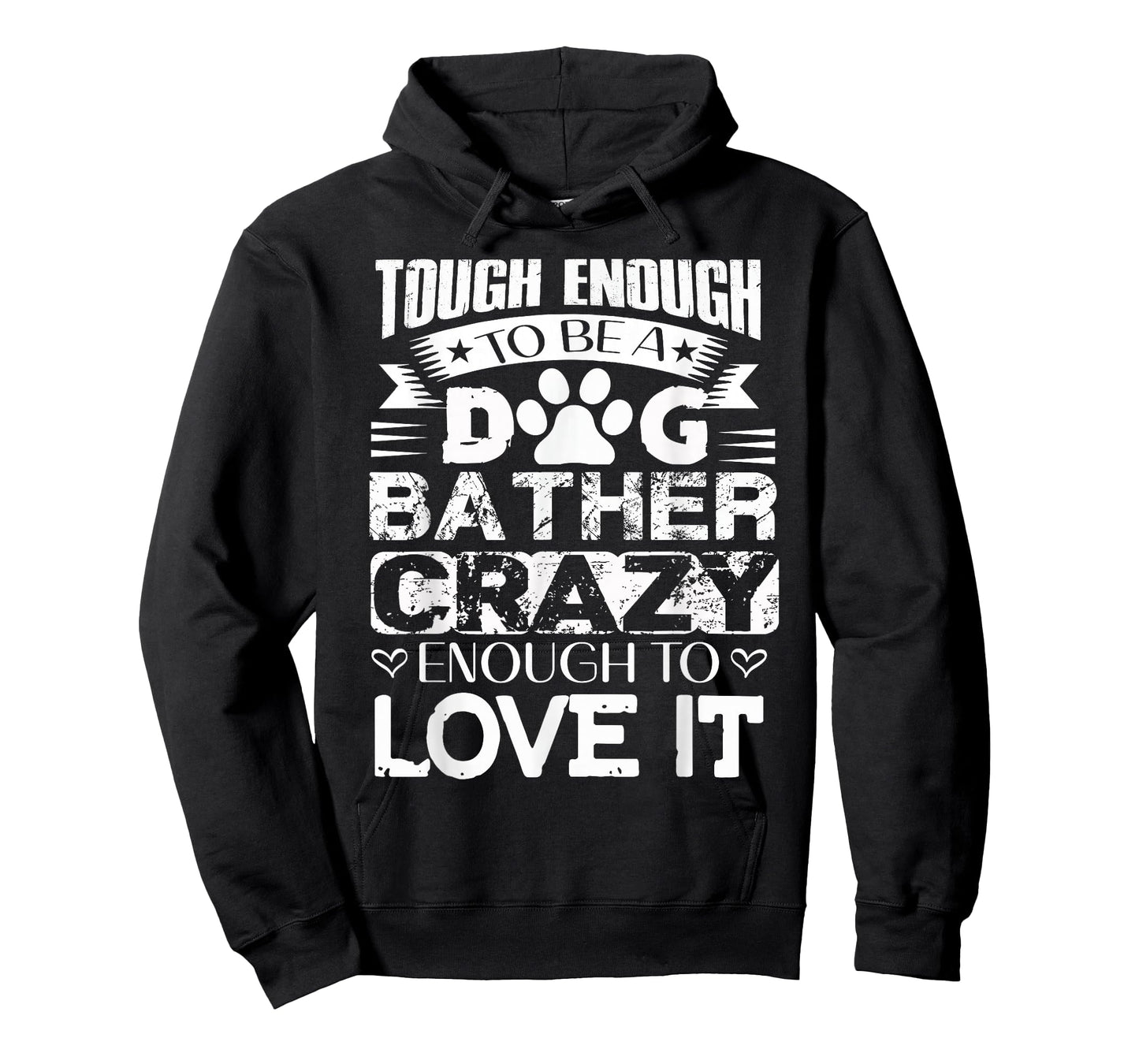 Proud Dog Bather Inspirational Quotes Funny Dog Groomer Gift T-Shirt