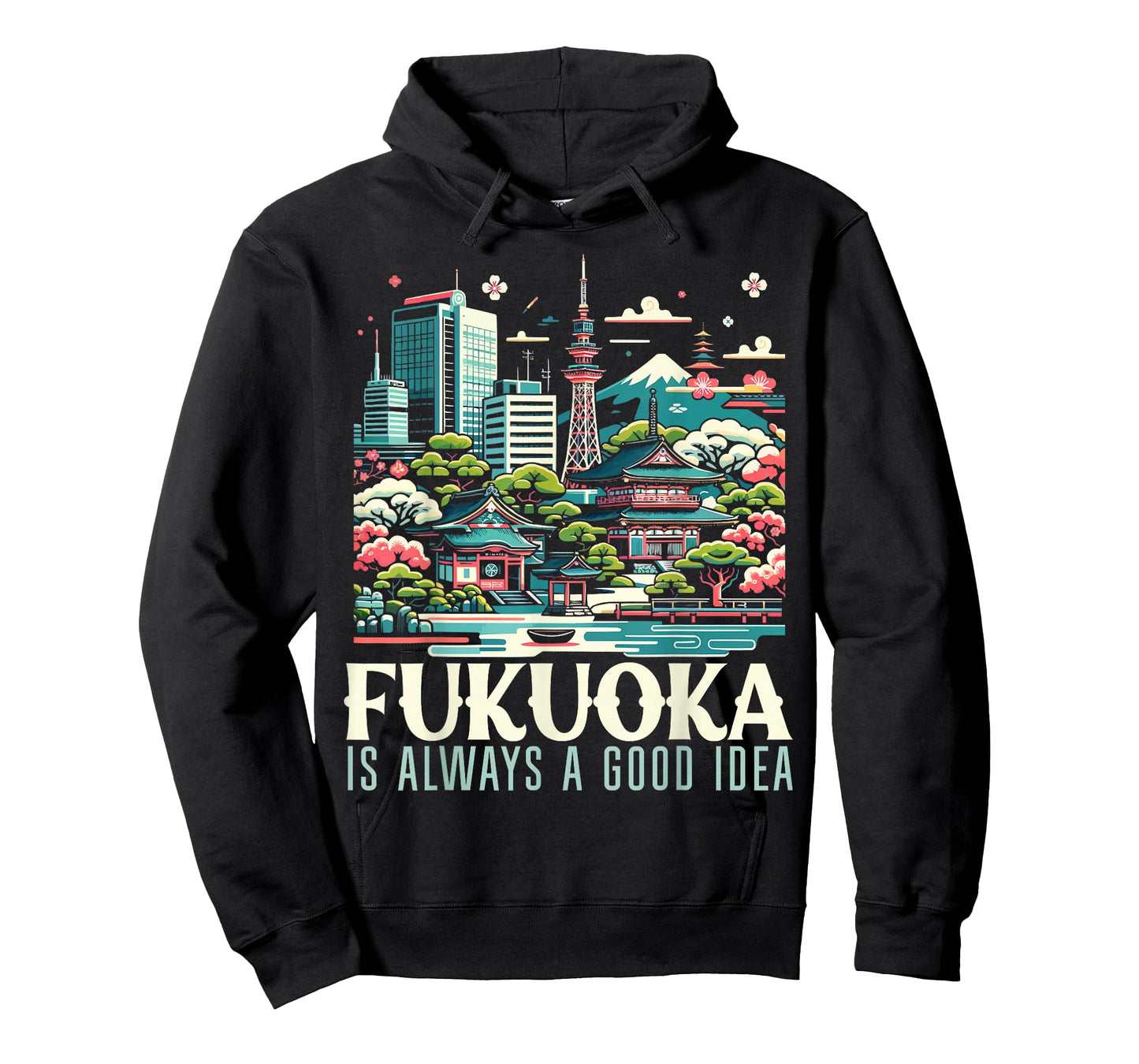 Fukuoka Japan Country Travel Vacation Japanese T-Shirt