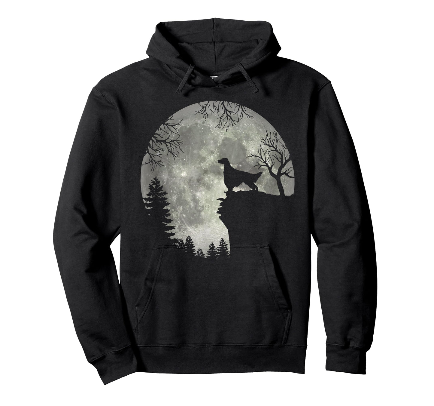 Irish Setter And Moon Halloween T-Shirt