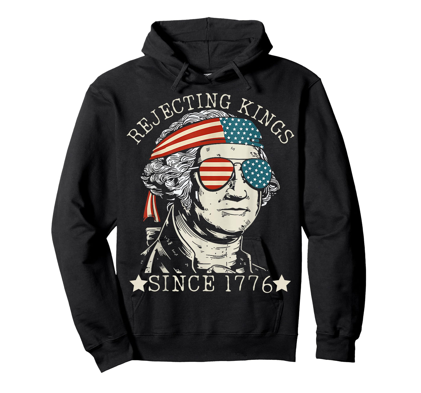 Rejecting Kings Since 1776 We The People george washington T-Shirt
