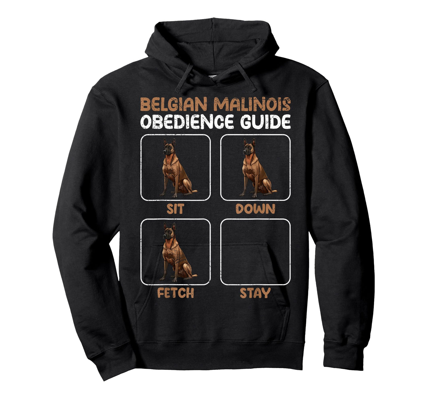 BELGIAN MALINOIS OBEDIENCE GUIDE Funny Malinois T-Shirt
