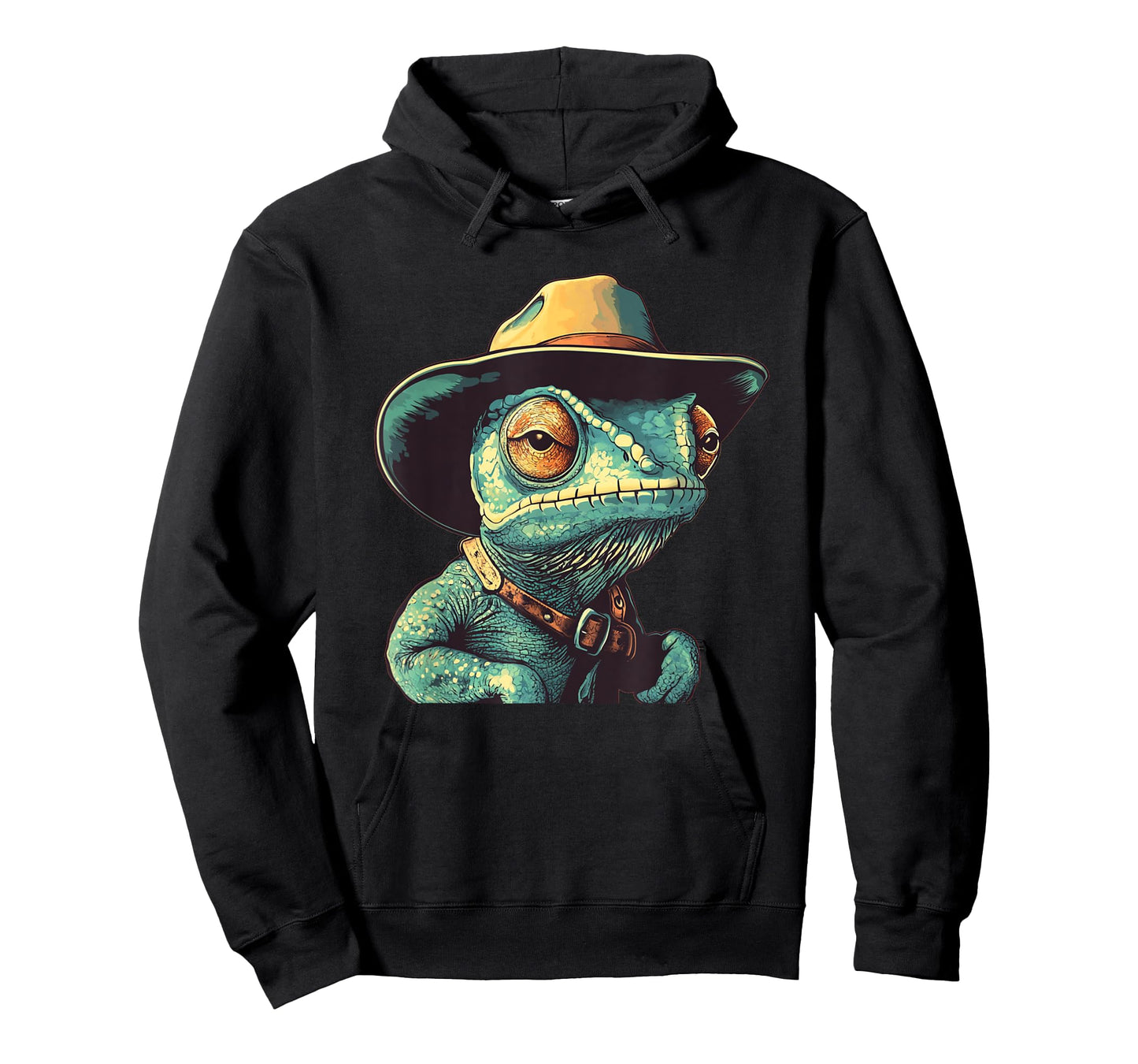 Funny Rootin’ Tootin’ Chameleon Outfit for Boys and Girls T-Shirt