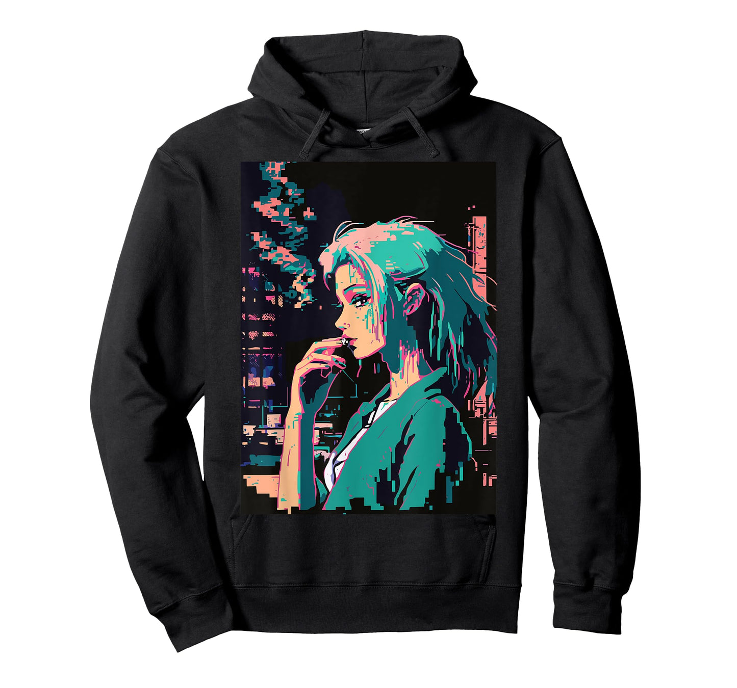 Japanese Vaporwave Sad Anime Girl Indie Aesthetic Otaku T-Shirt