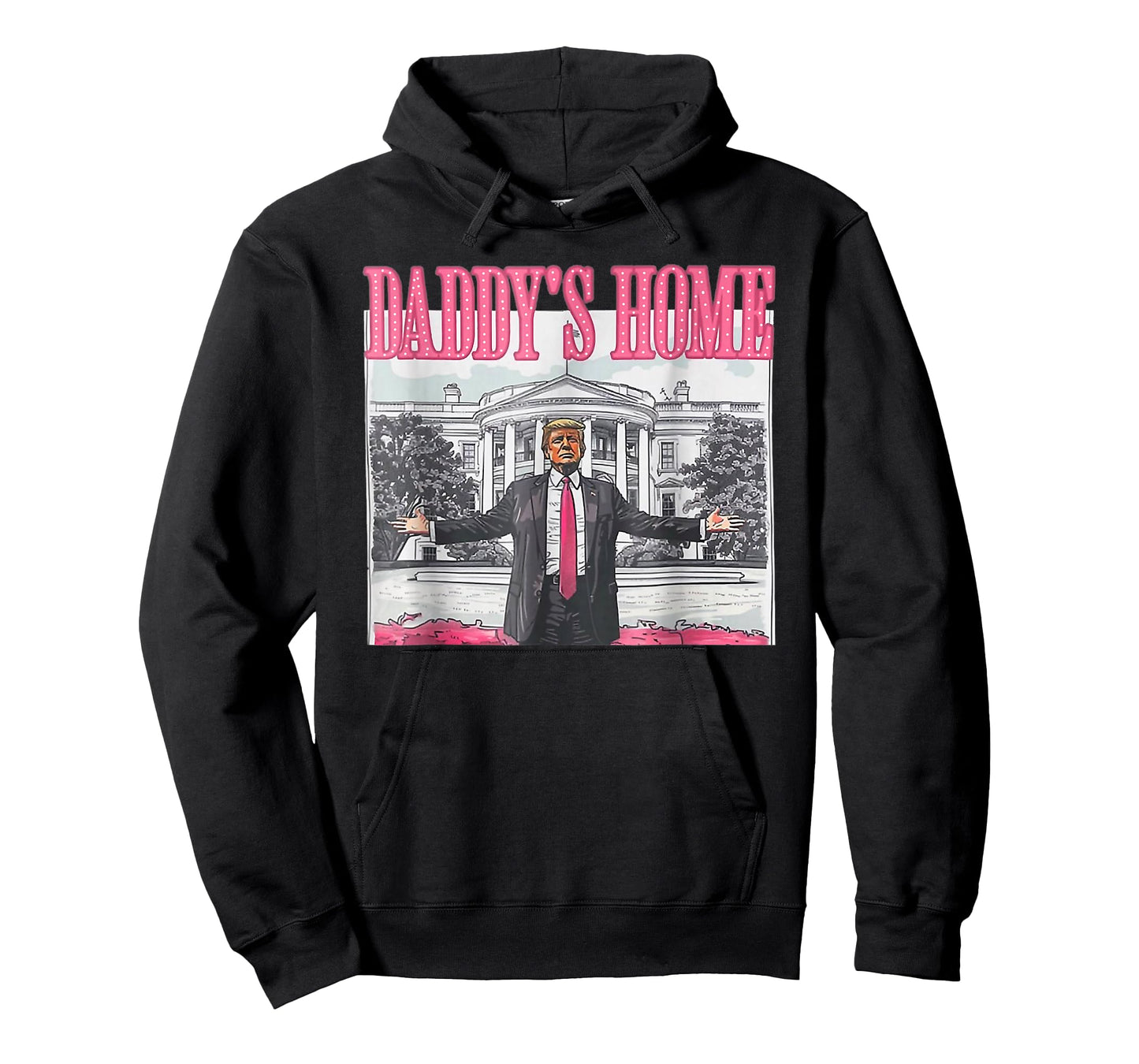 Trump 2024 Take America Back Daddy's Home Trump Pink 2024 T-Shirt