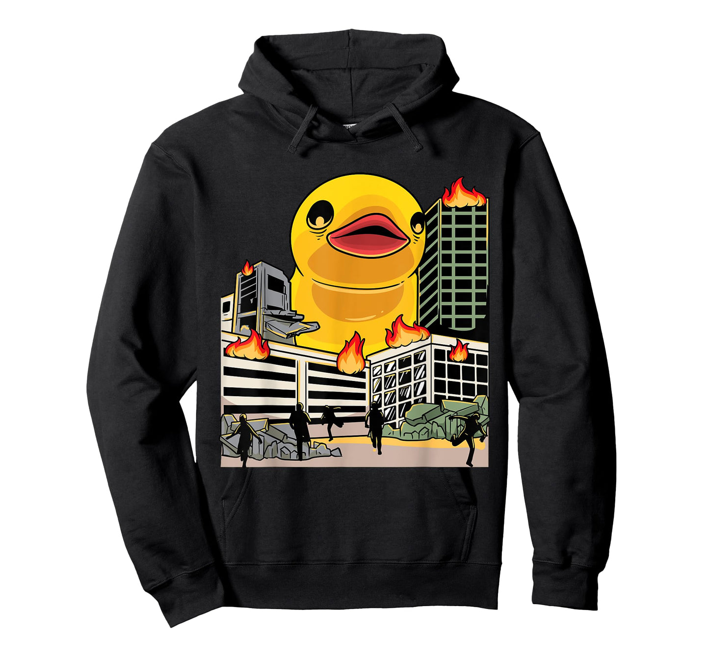 Funny Huge Rubber Duck Lover Kids T-Shirt
