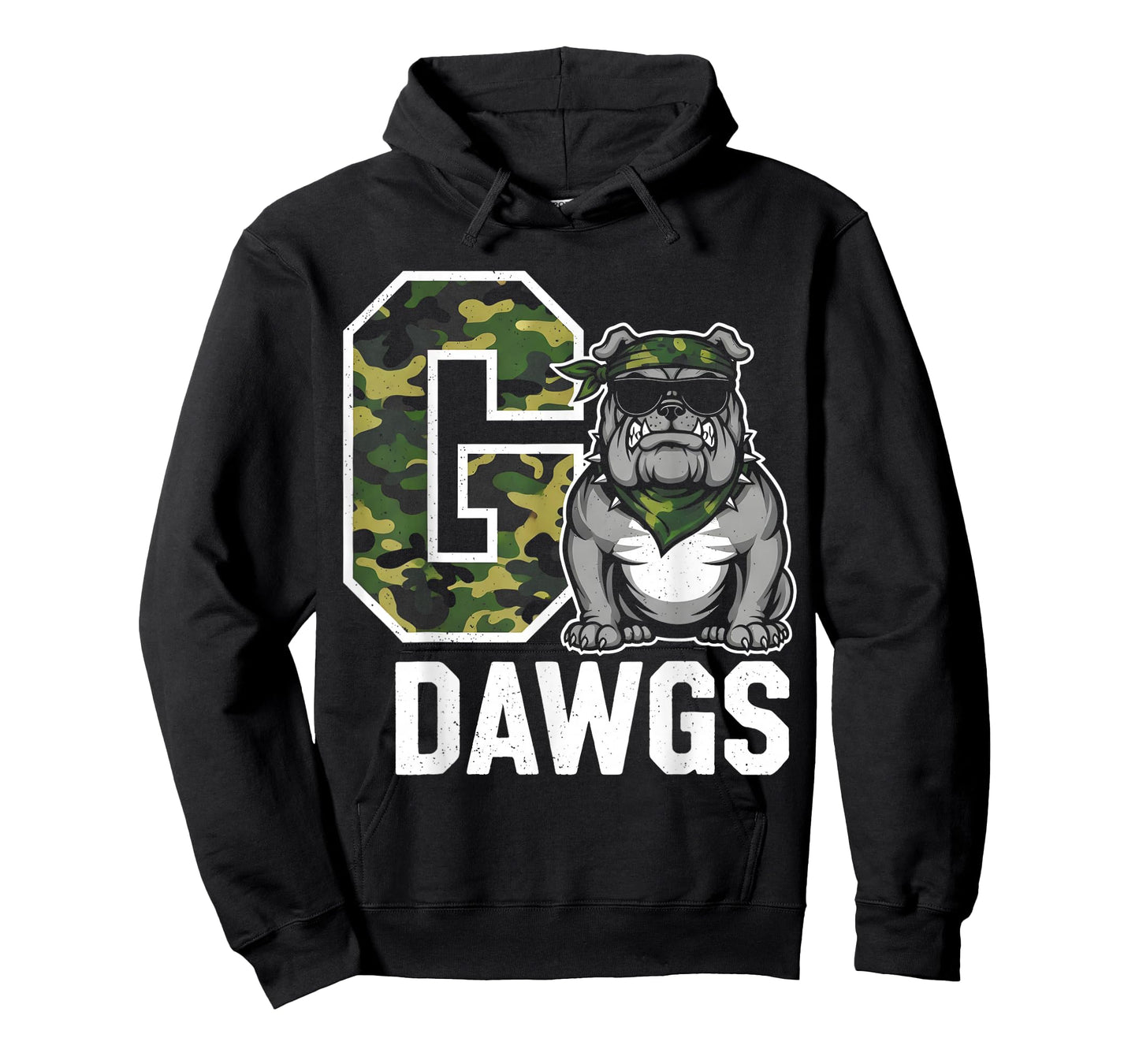 Bulldog Go Dawgs Men Women Kids Boys Youth Girls n T-Shirt