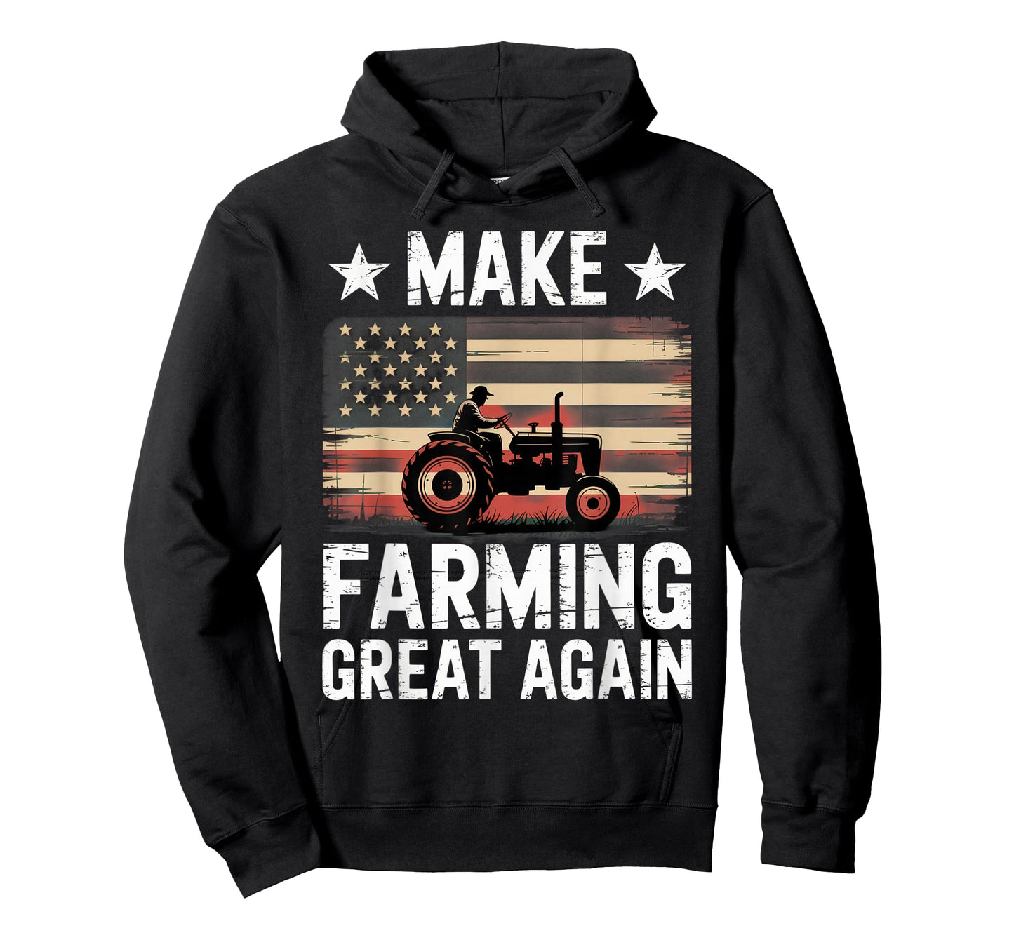 Make Farming Great Again Patriotic Farmer Pride Agriculture T-Shirt